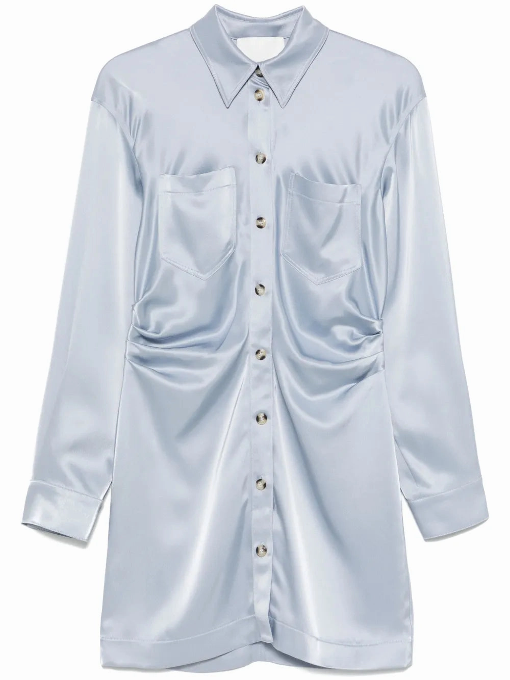 Versatile Layer Wear Festival Mood Arona Dress in Ice Blue