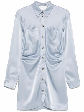 Versatile Layer Wear Festival Mood Arona Dress in Ice Blue