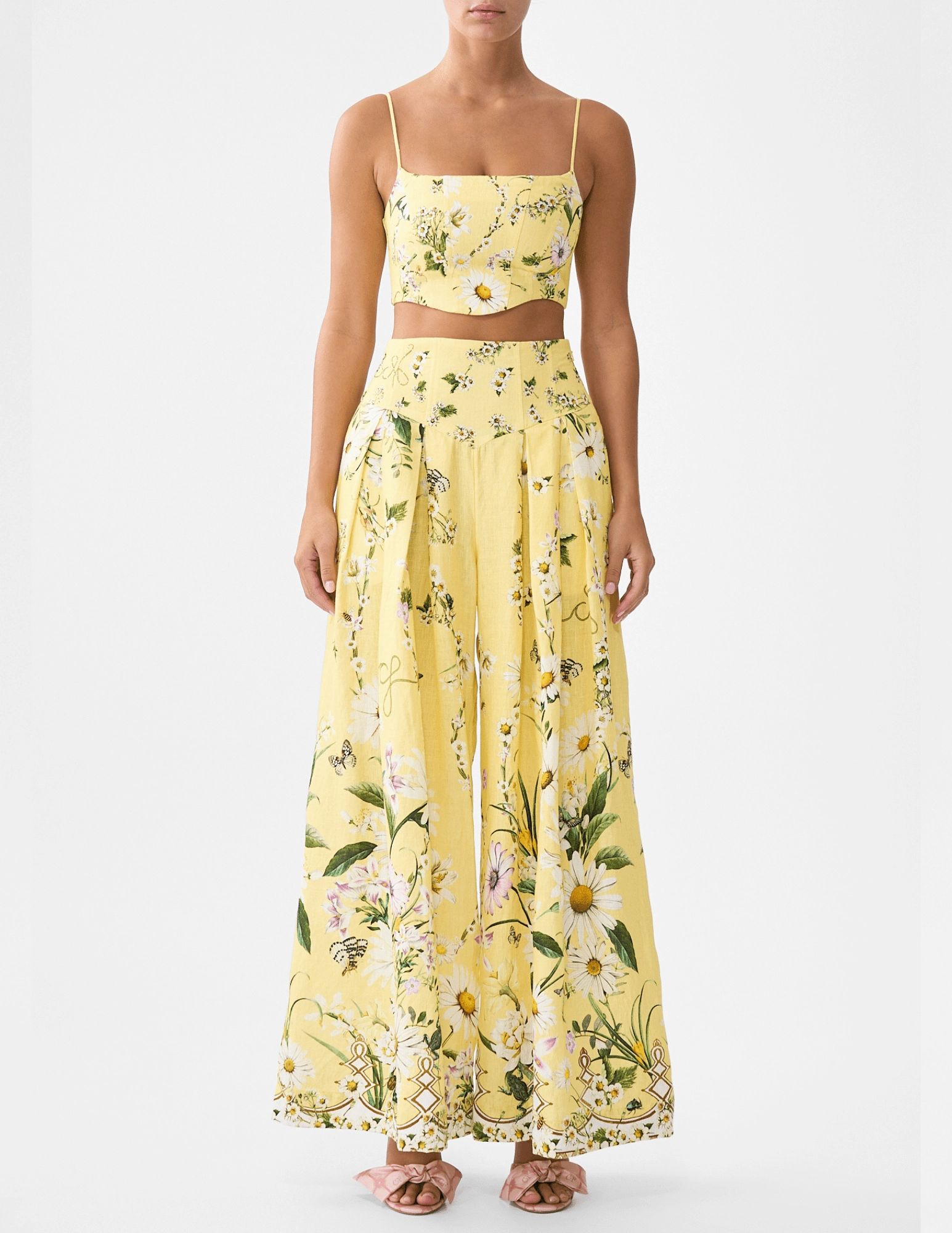 Camilla Corset Crop Top-SALE Allied - compatible Stretch Panels