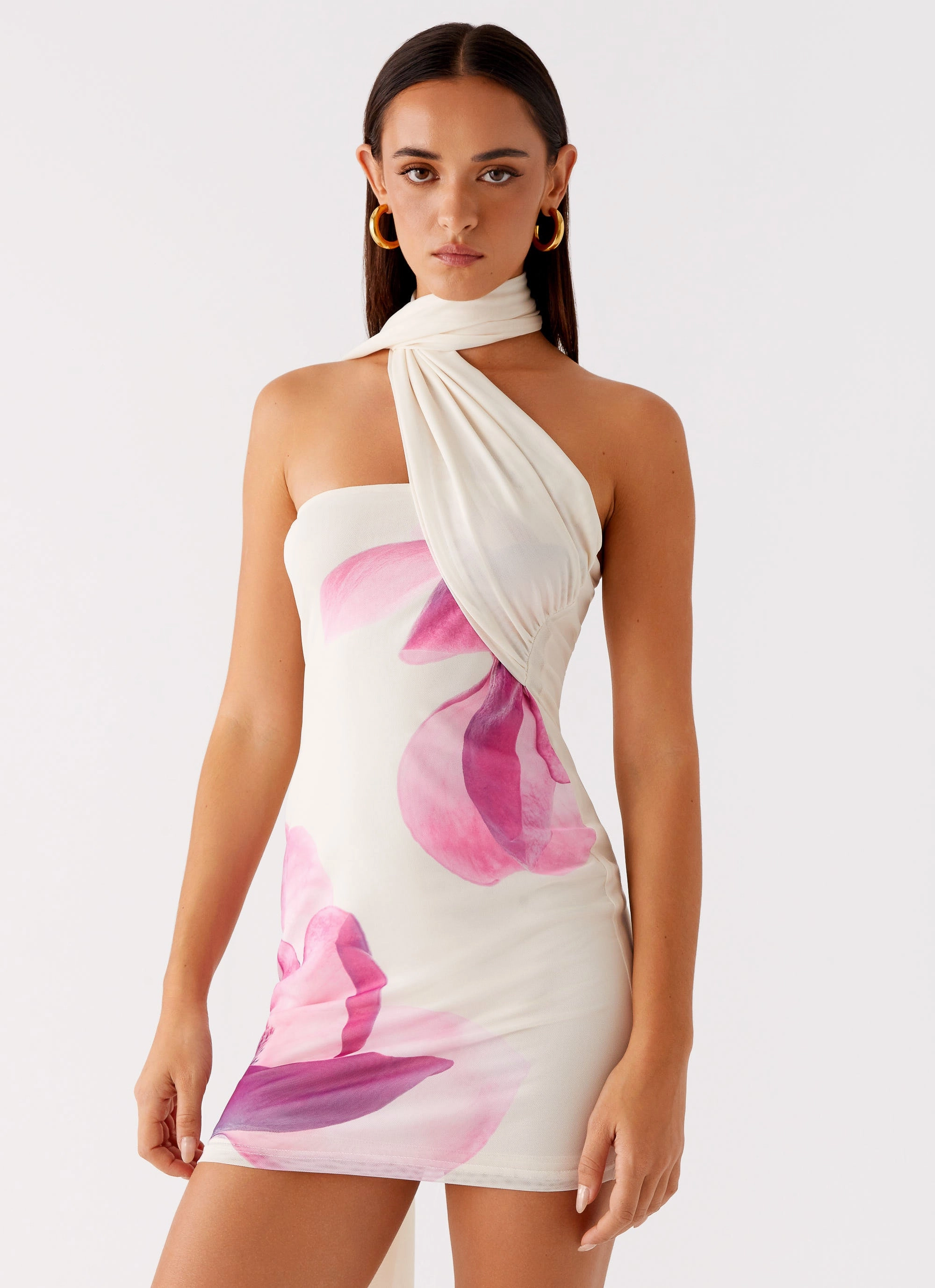 Breezy Style Arcadia Mini Dress - Ivory