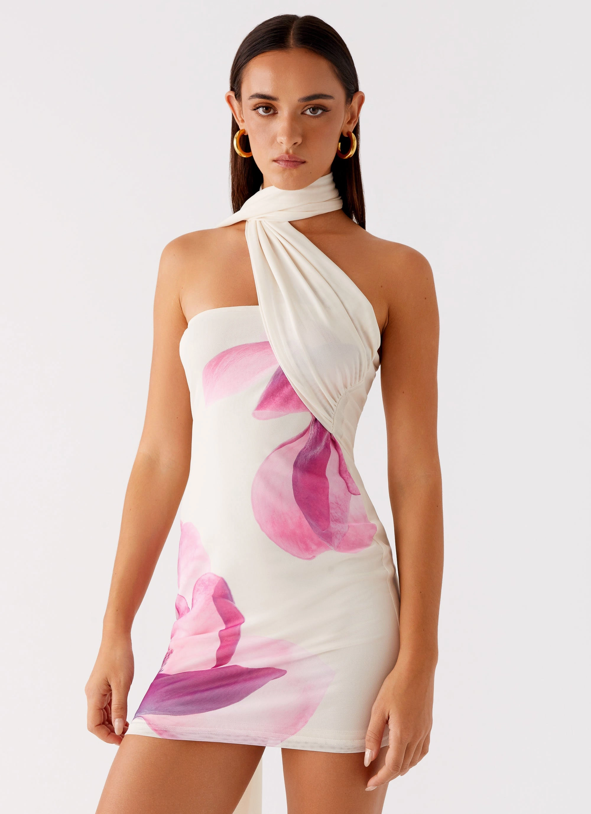 Japan Cool Arcadia Mini Dress - Ivory