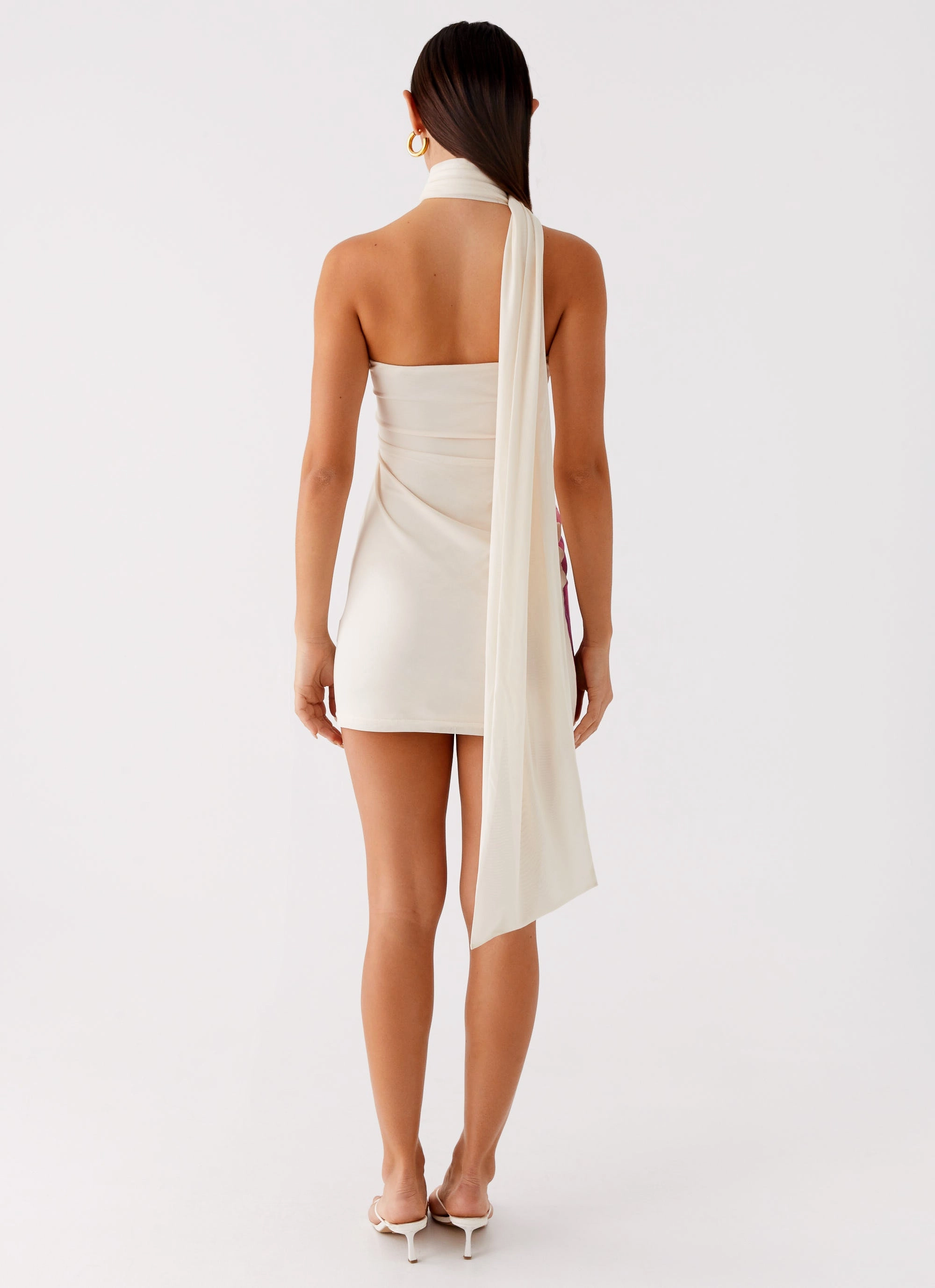 Arcadia Mini Dress - Ivory Perfect Layer
