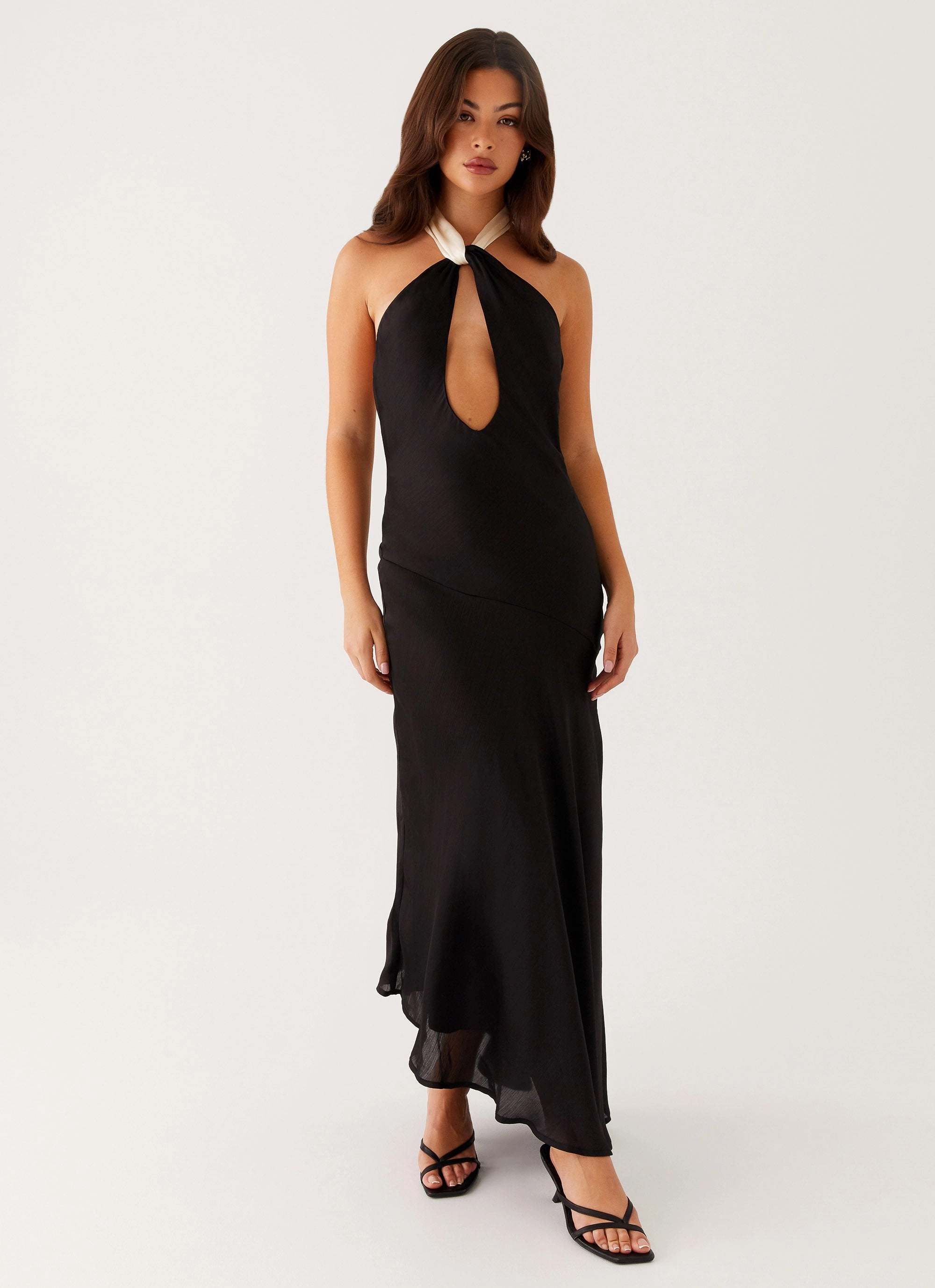 Night Owl Maxi Dress - Black Refined Aesthetic