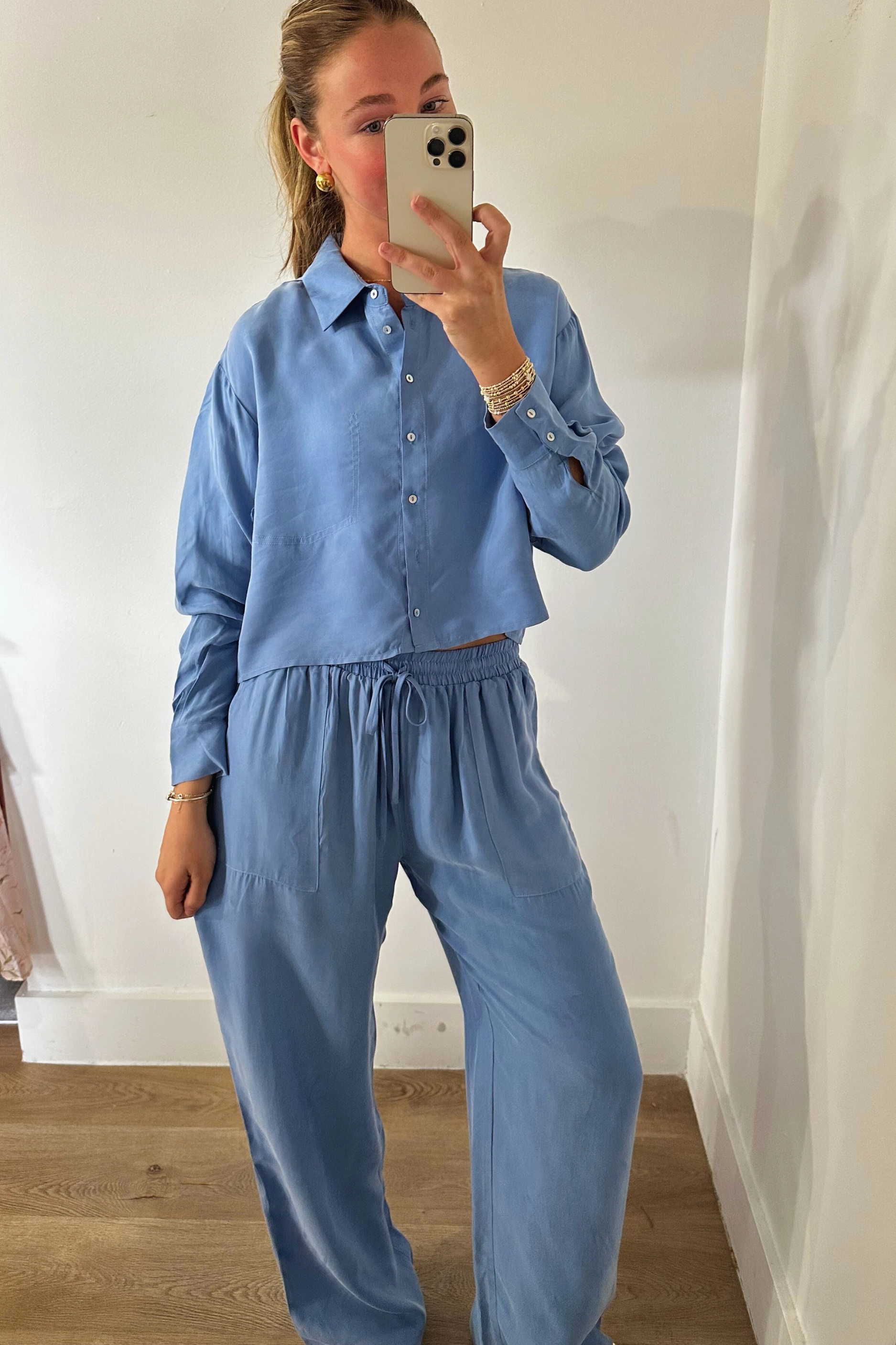 Regular Fit Grady Relaxed Pant - Periwinkle