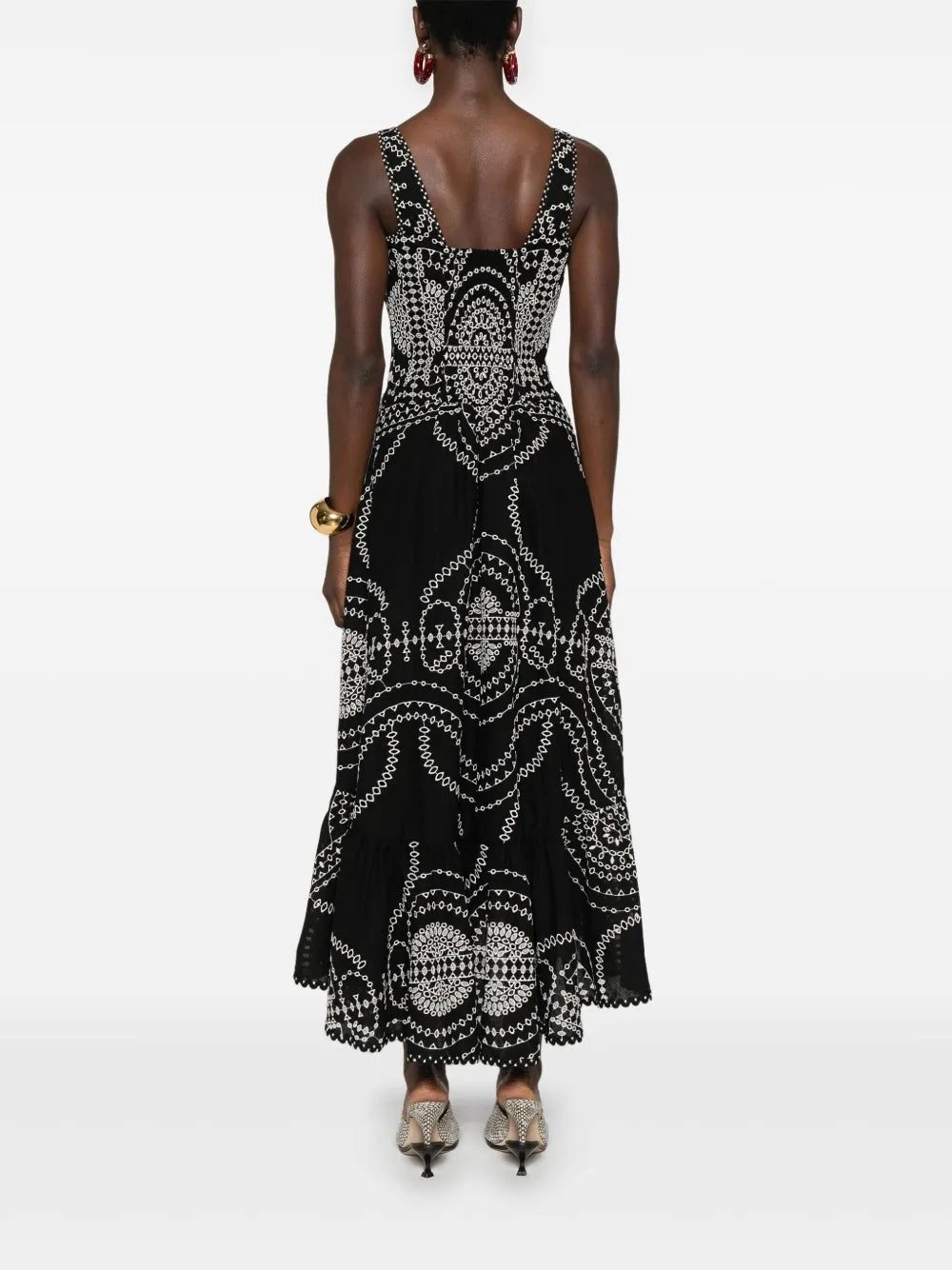Long Lines Greba Long Dress in Black
