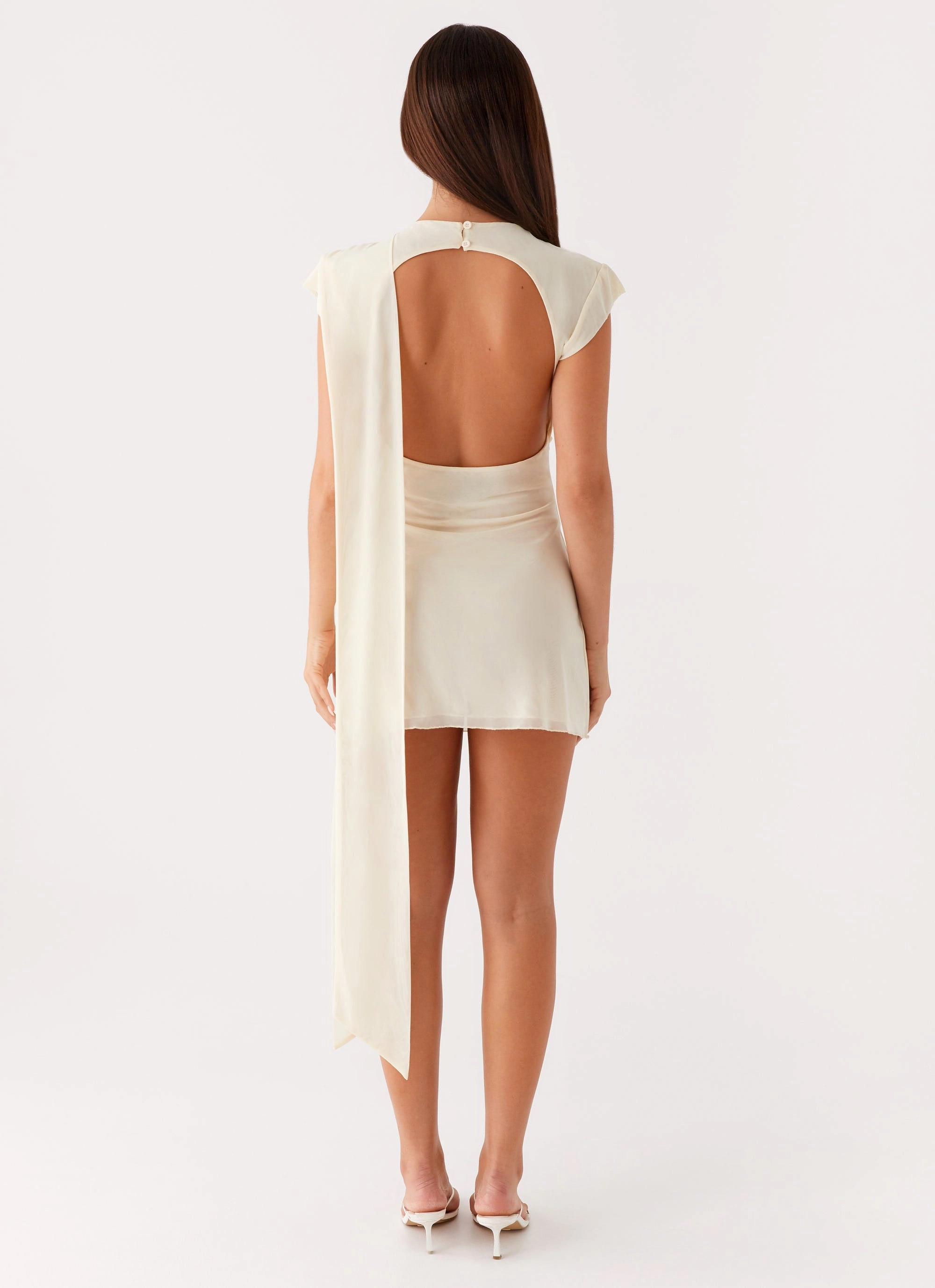 Perfect Fit Bold Elegance Felipe Mini Dress - Yellow