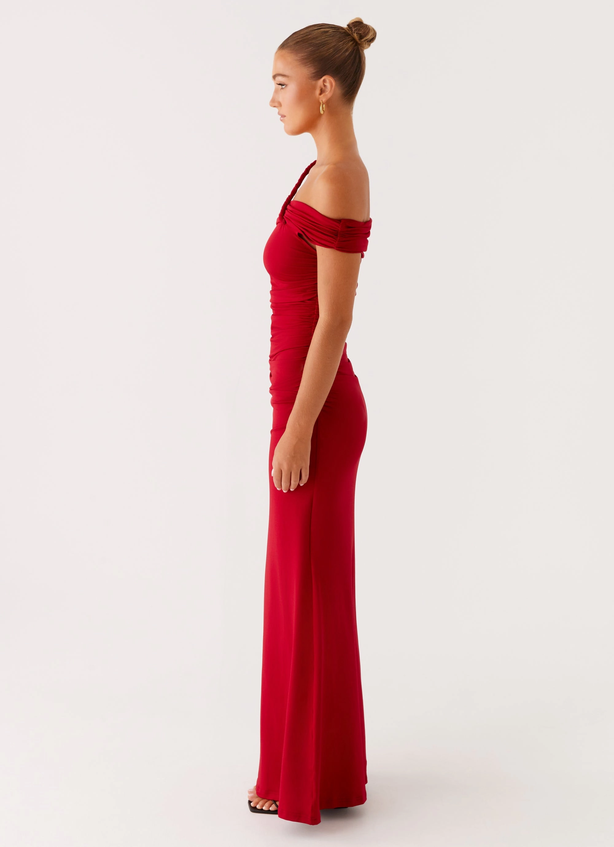 Office Shape After This Maxi Dress - Raspberry