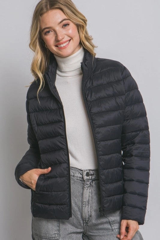 Hannah Ultra Lightweight Padded Thermal Zip Up Jacket Noise Reduced Fabrics