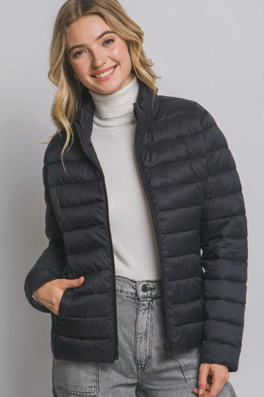 Hannah Ultra Lightweight Padded Thermal Zip Up Jacket Modern Travel Look Outdoor Activity