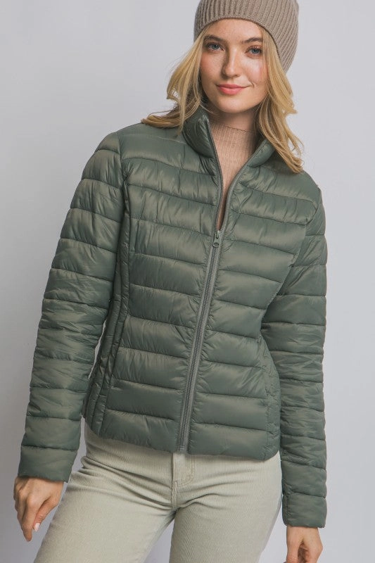 Hannah Ultra Lightweight Padded Thermal Zip Up Jacket Impact Absorbing Back Panels Detachable Layers