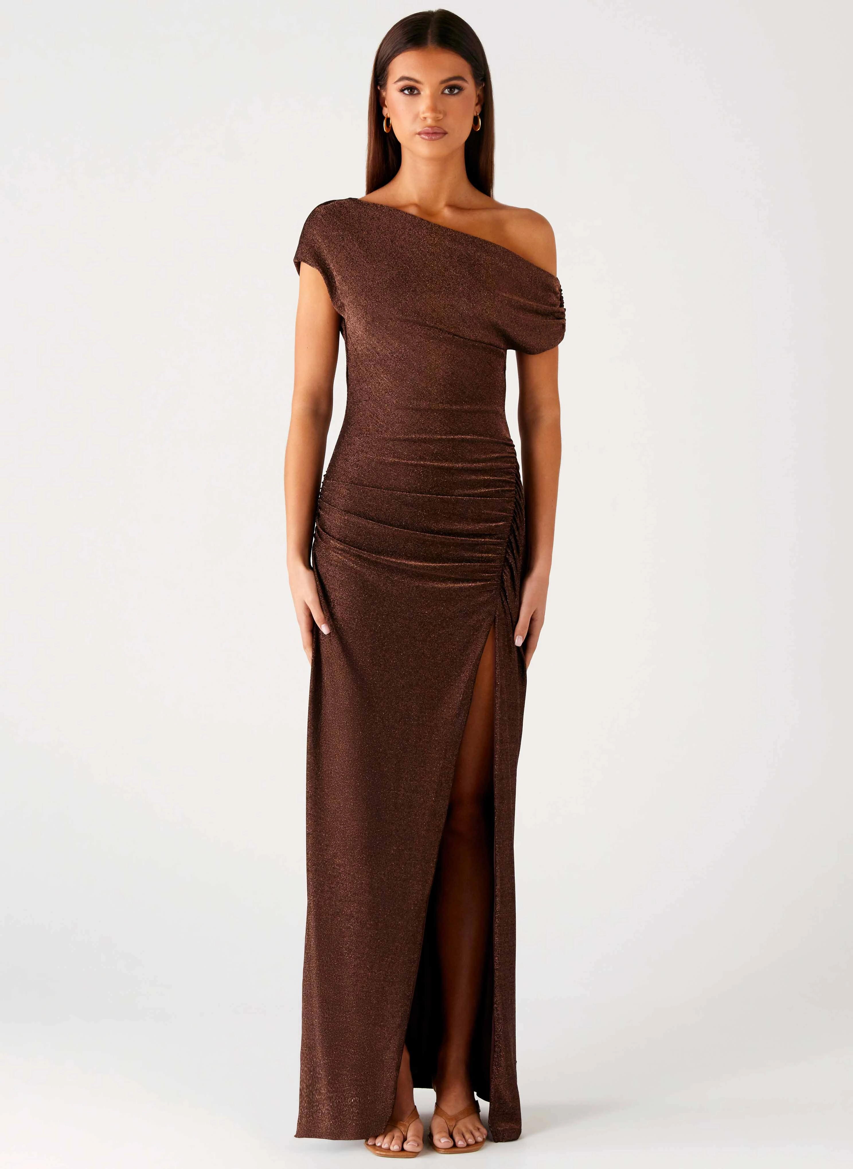 Texture Mood Harvest Moon Maxi Dress - Chocolate