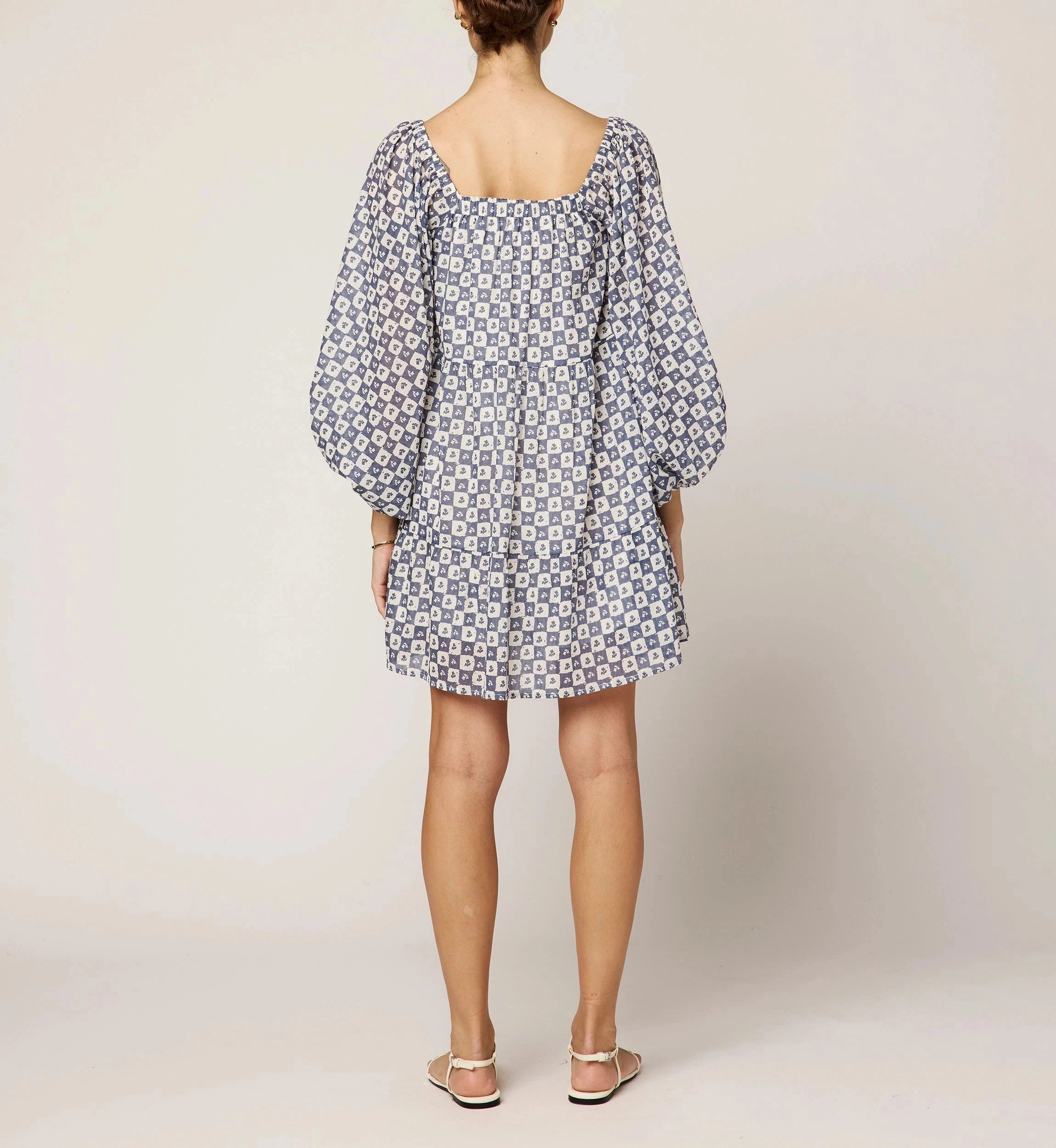 Hattie Mini Dress | Piazze Check Timeless Layer
