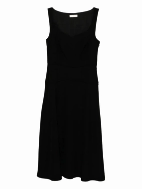 Vivi Midi Dress in Noir Relax Fit Smooth Wear