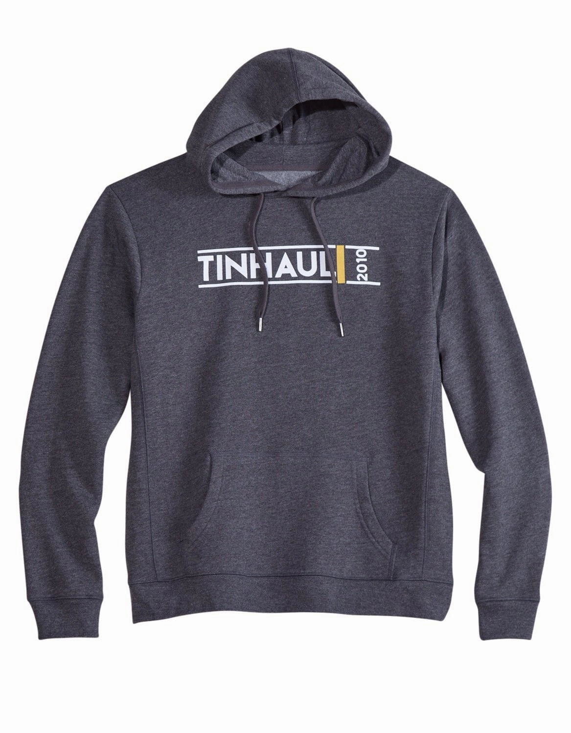 Tin Haul Mens Color Bar Black Poly/Cotton Hoodie Day To Day