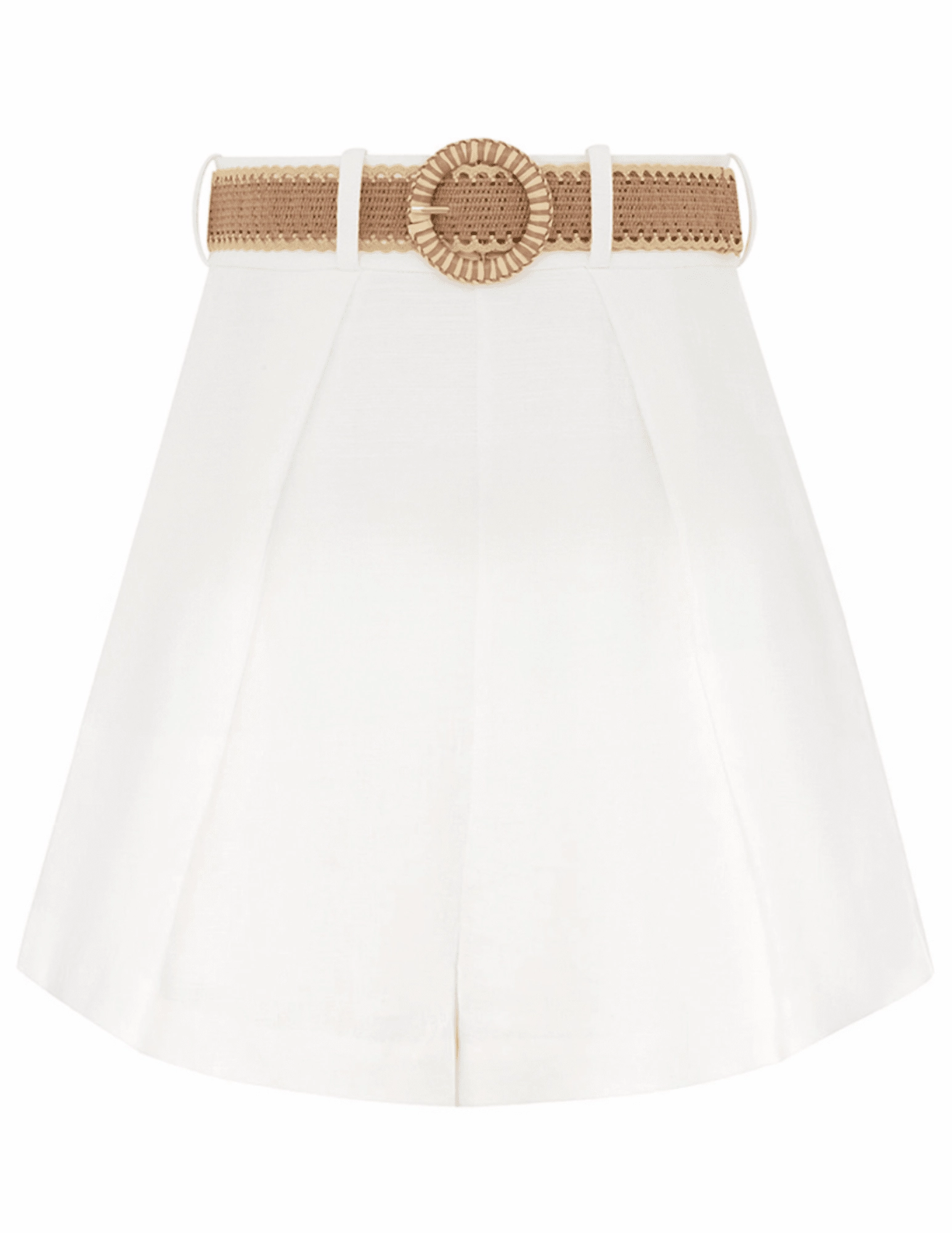 DoubleStitchedSeams Zimmermann Acacia Belted Tuck Short