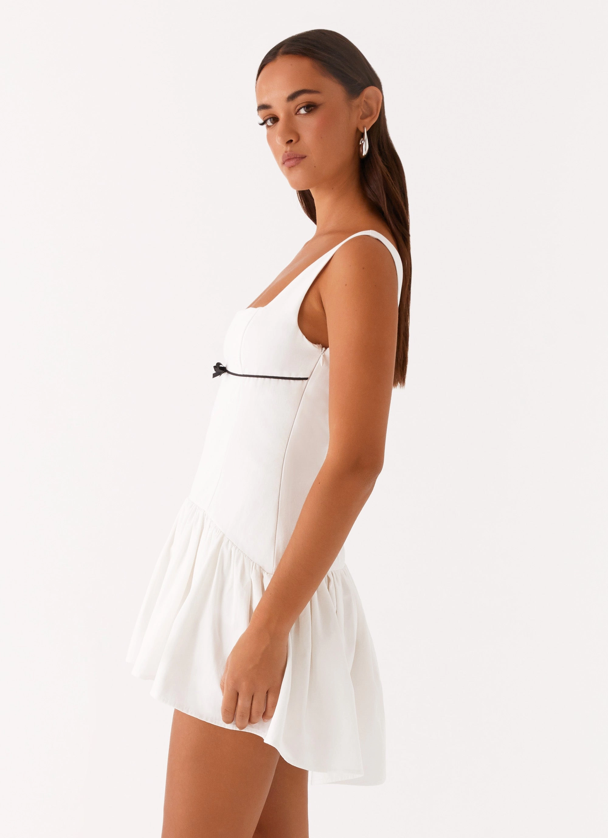 Weekend Fresh Jolene Mini Dress - White