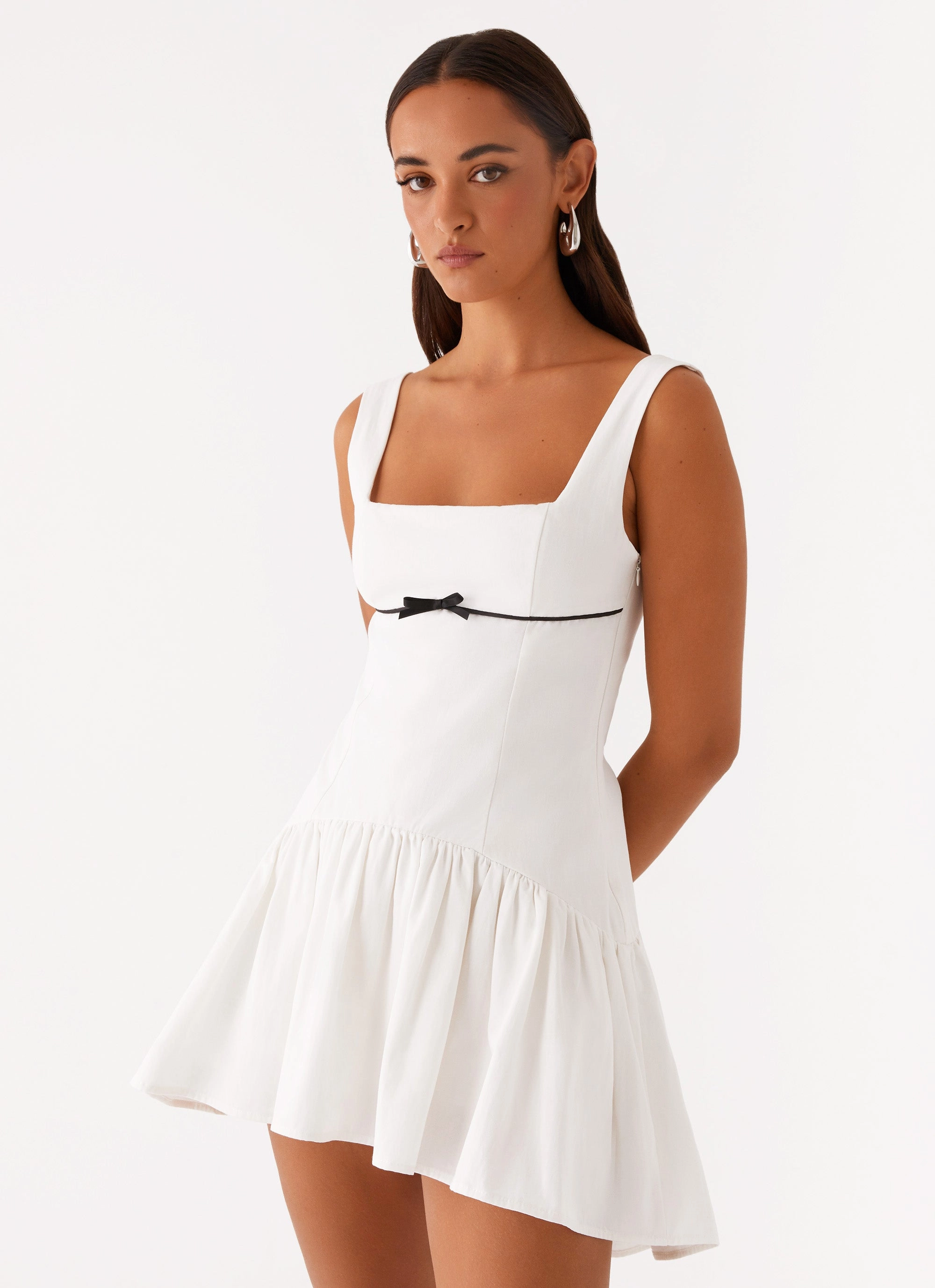 Jolene Mini Dress - White Urban Edge