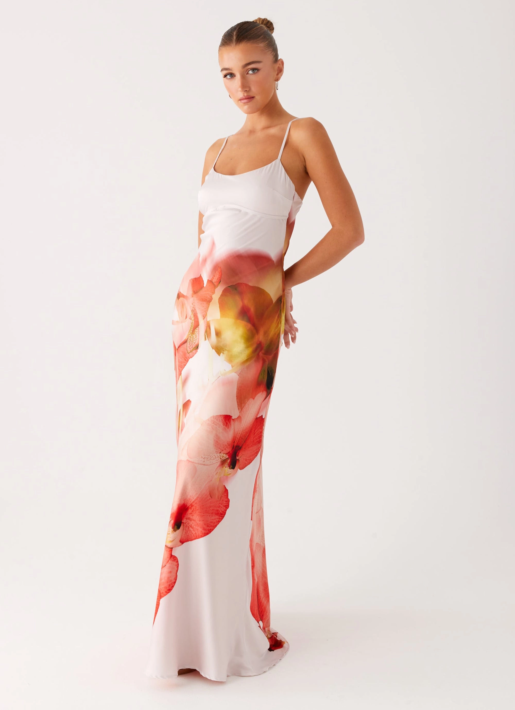 Pacha Maxi Dress - Peach Rose Weekend Chic Cozy Layers
