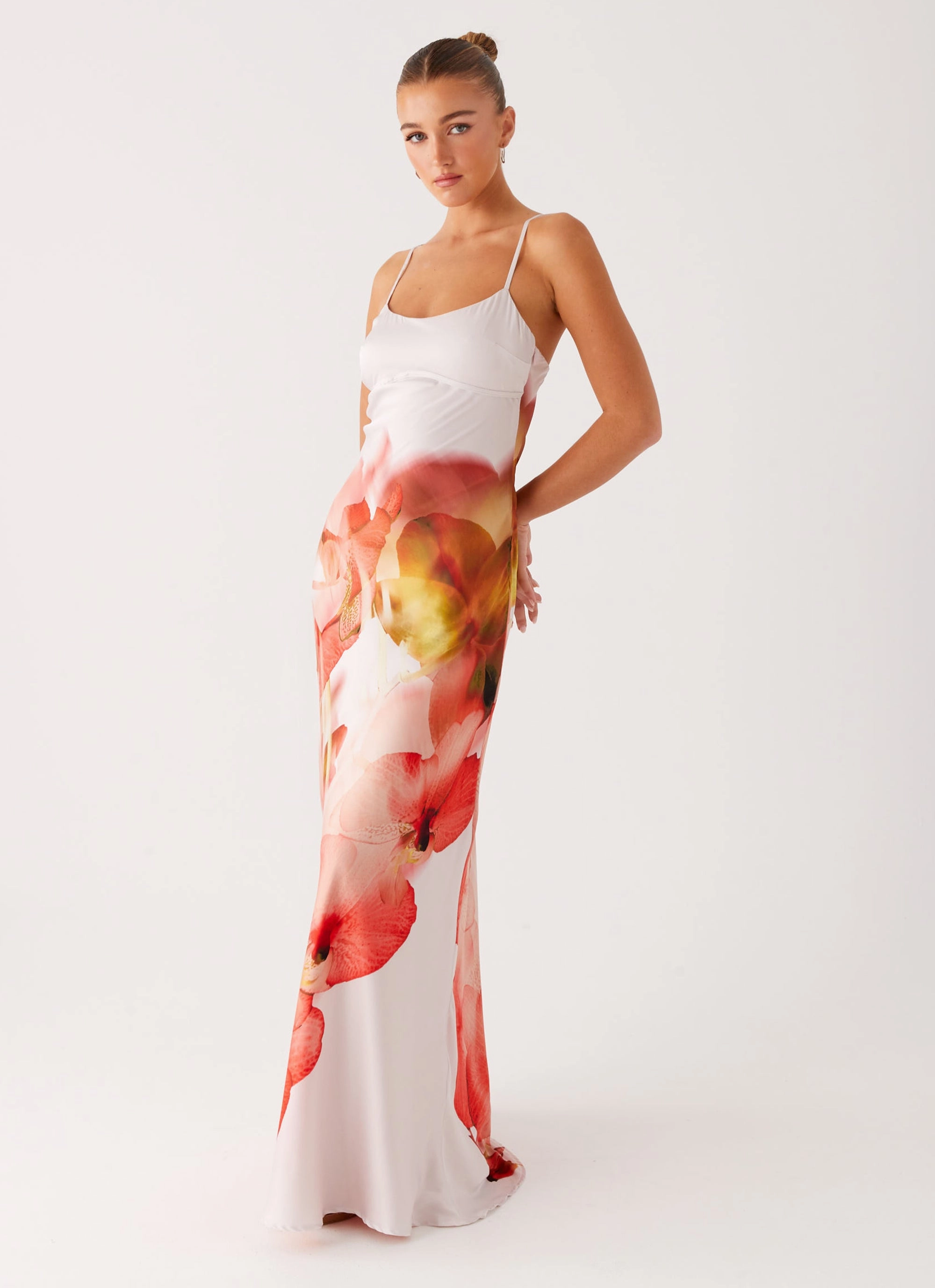 All Look Versatile Wear Pacha Maxi Dress - Peach Rose
