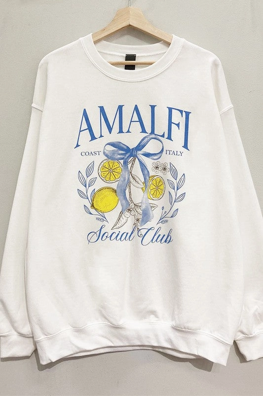 Amalfi Social Club Sweatshirt S-XL Everyday Layer Seamless Edging
