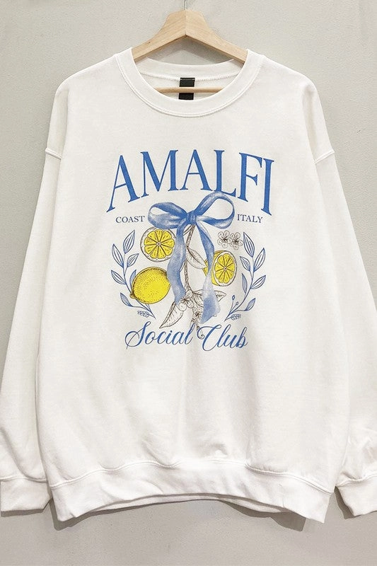 Basic Wardrobe Piece Amalfi Social Club Sweatshirt S-XL