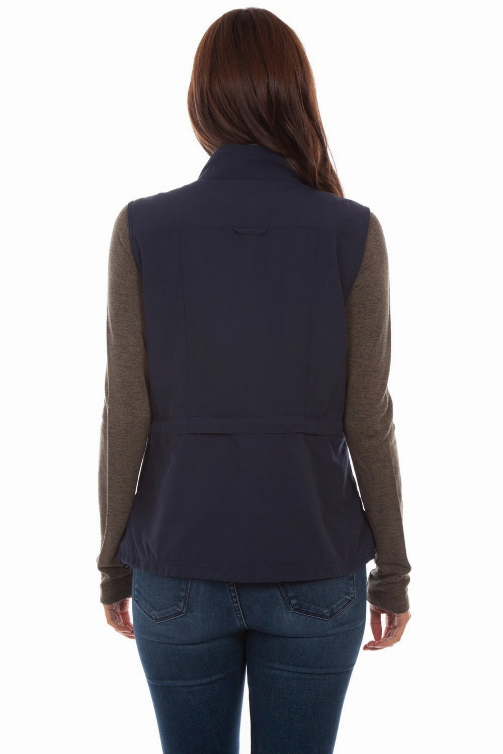 Clean Lines Scully Womens Midnight Sky Nylon Multi-Pocket Vest