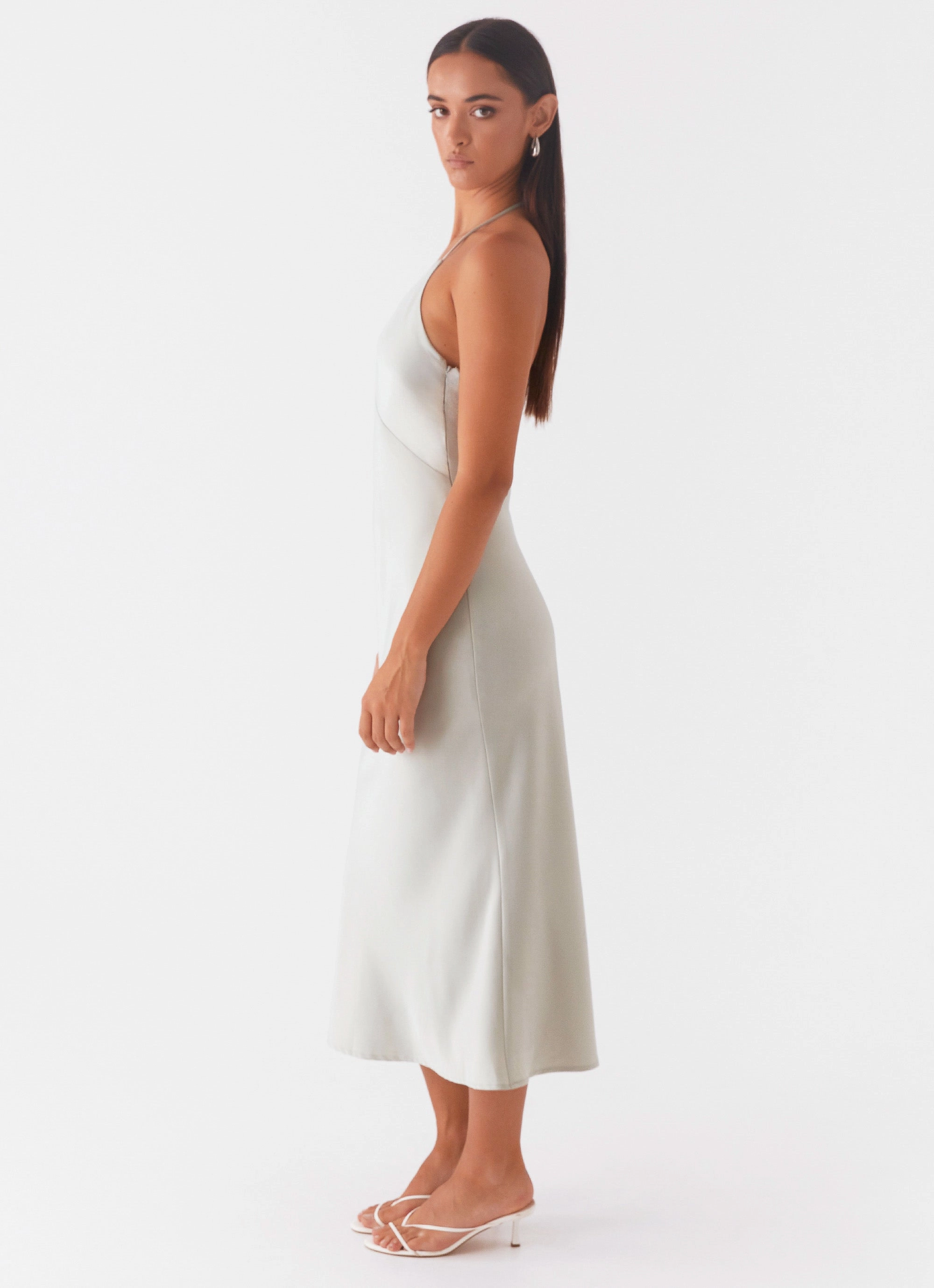 Inclusive Fit High Note Midi Dress - Sage