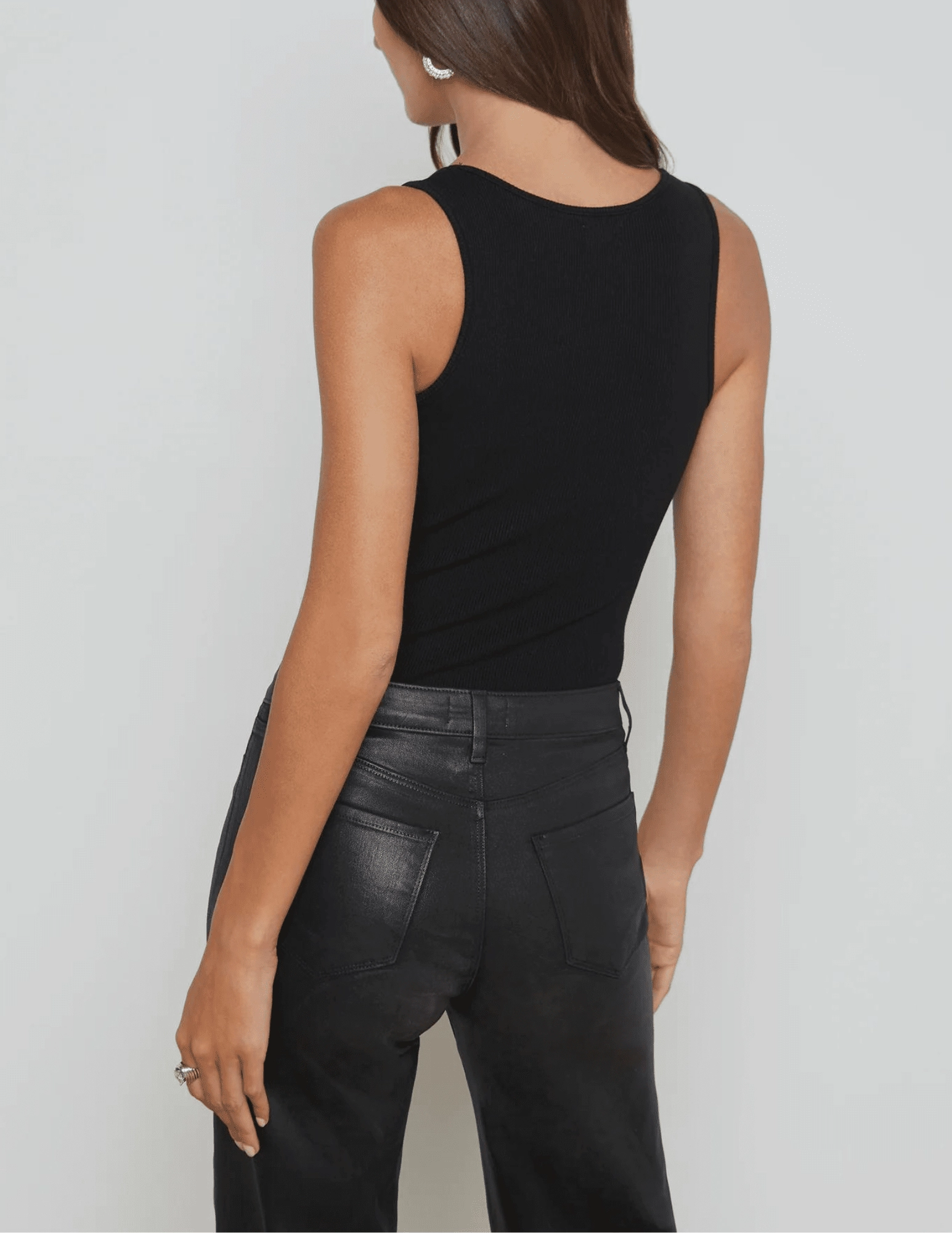 Loose Tee L'Agence Adira Scoop Neck Tank