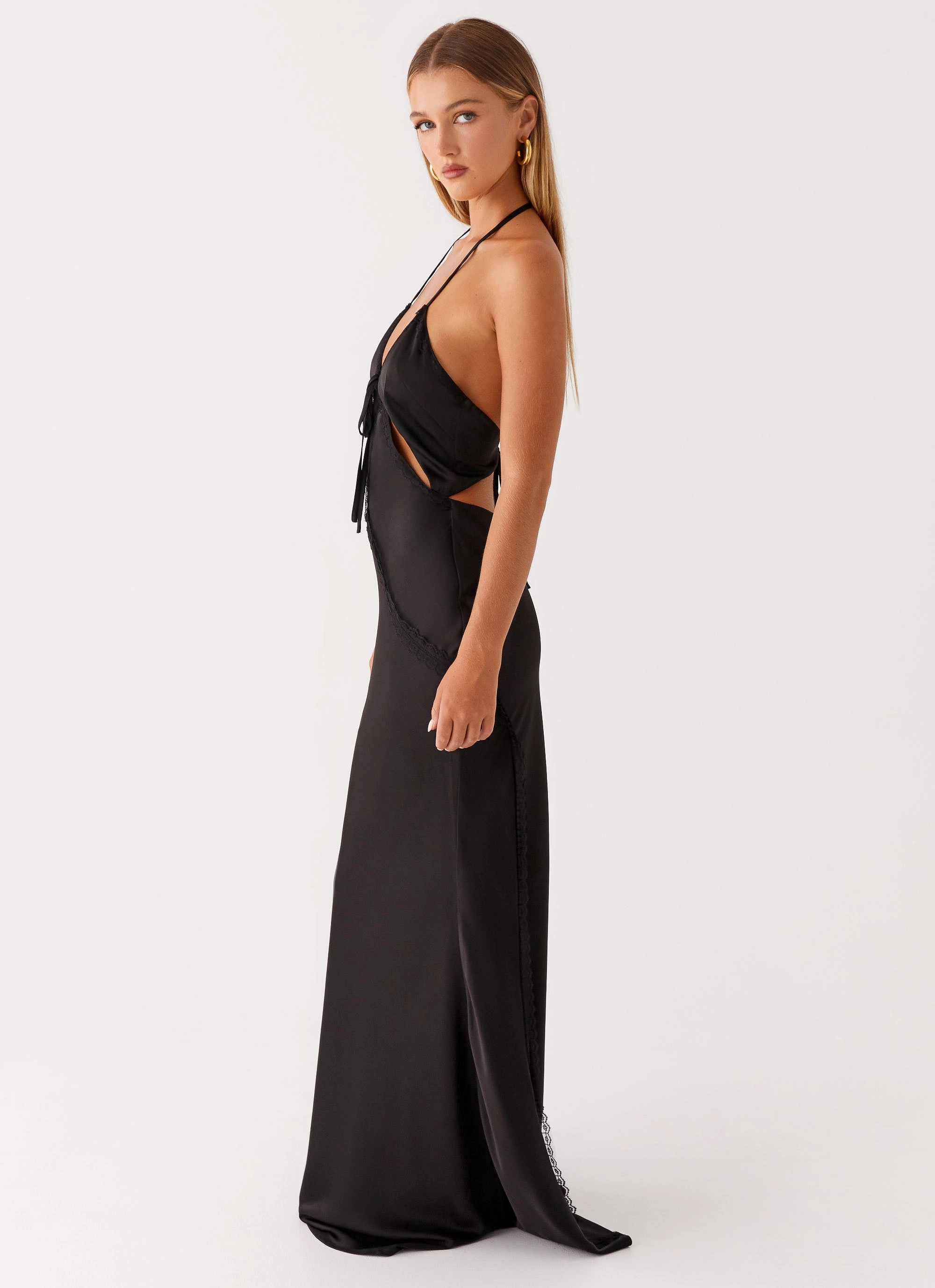 Smart Cut Year Round Highway Maxi Dress - Black