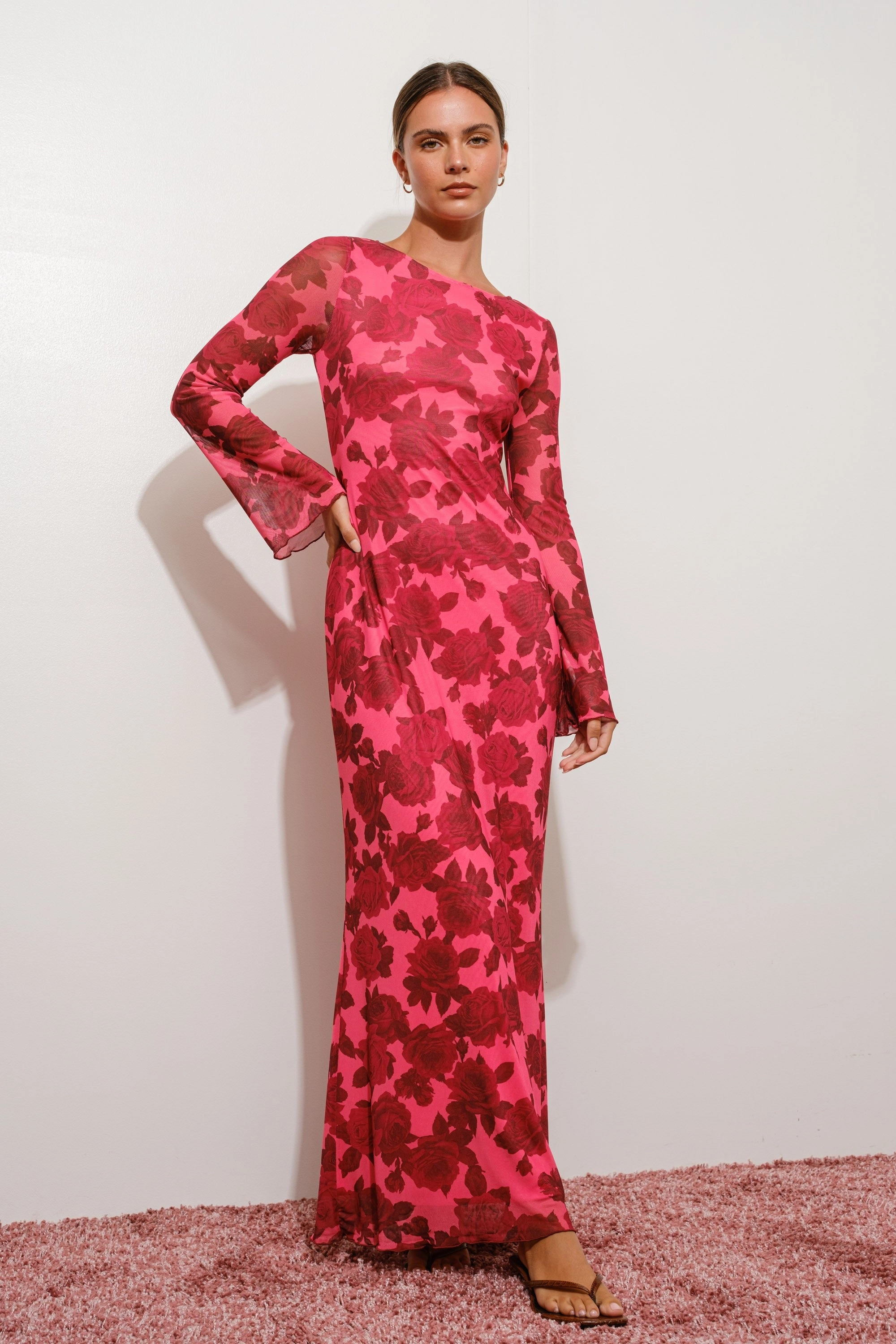 Pure Fit Holland Floral Print Maxi Dress