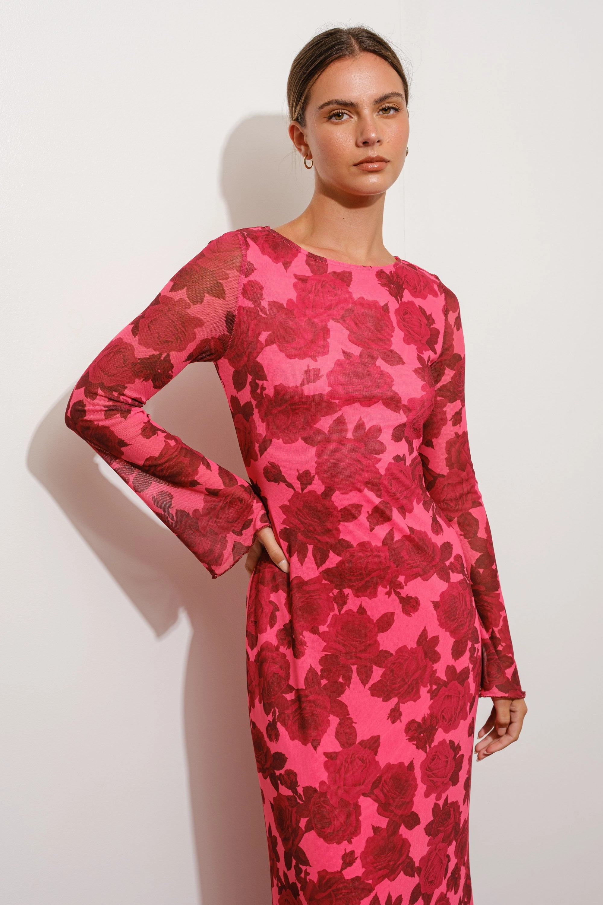 Classic Wear Holland Floral Print Maxi Dress