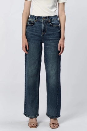 Holly High Rise Straight Jeans - Fernstone Sporty Comfort Fit
