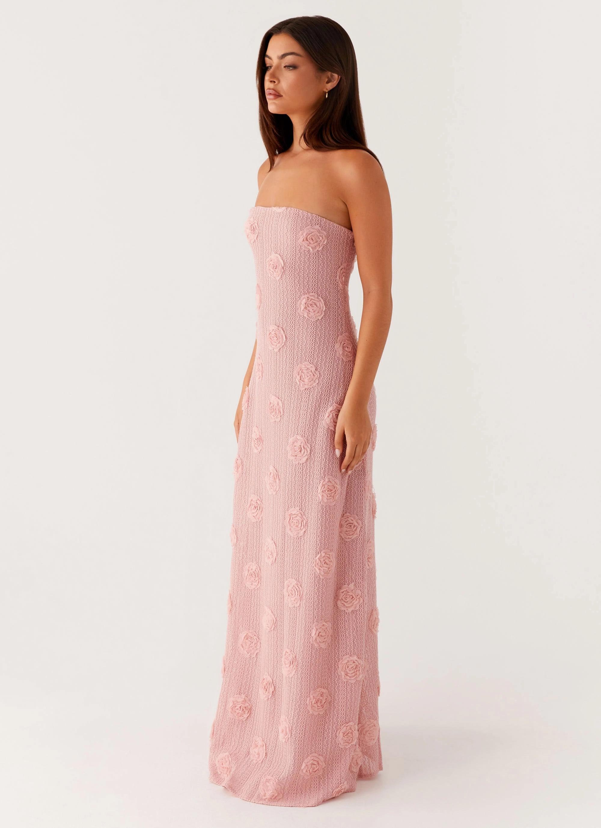 Cozy Fit Holly Maxi Dress - Pink