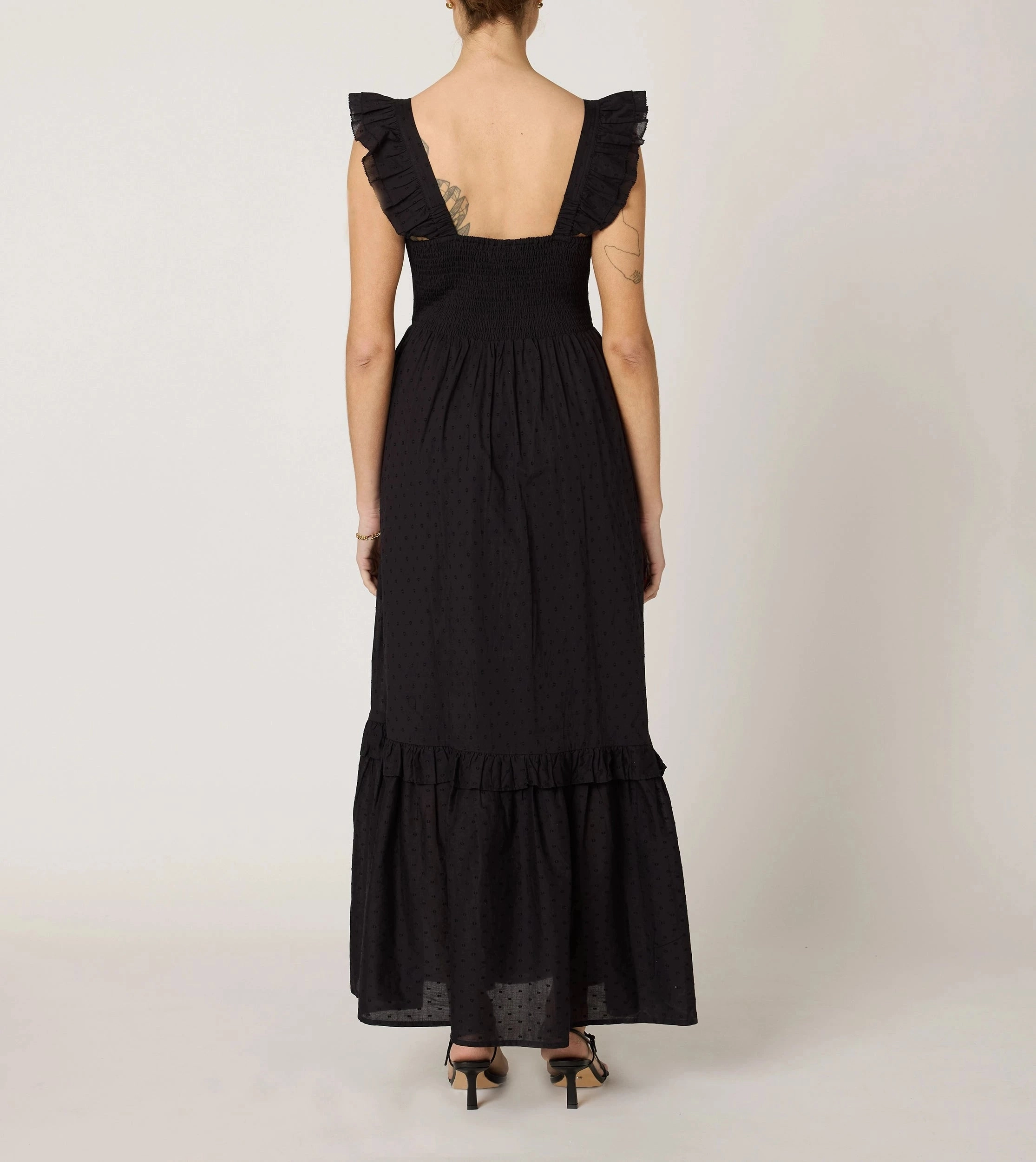 Nica Maxi Dress | Black Chill Edge Influencer-Style