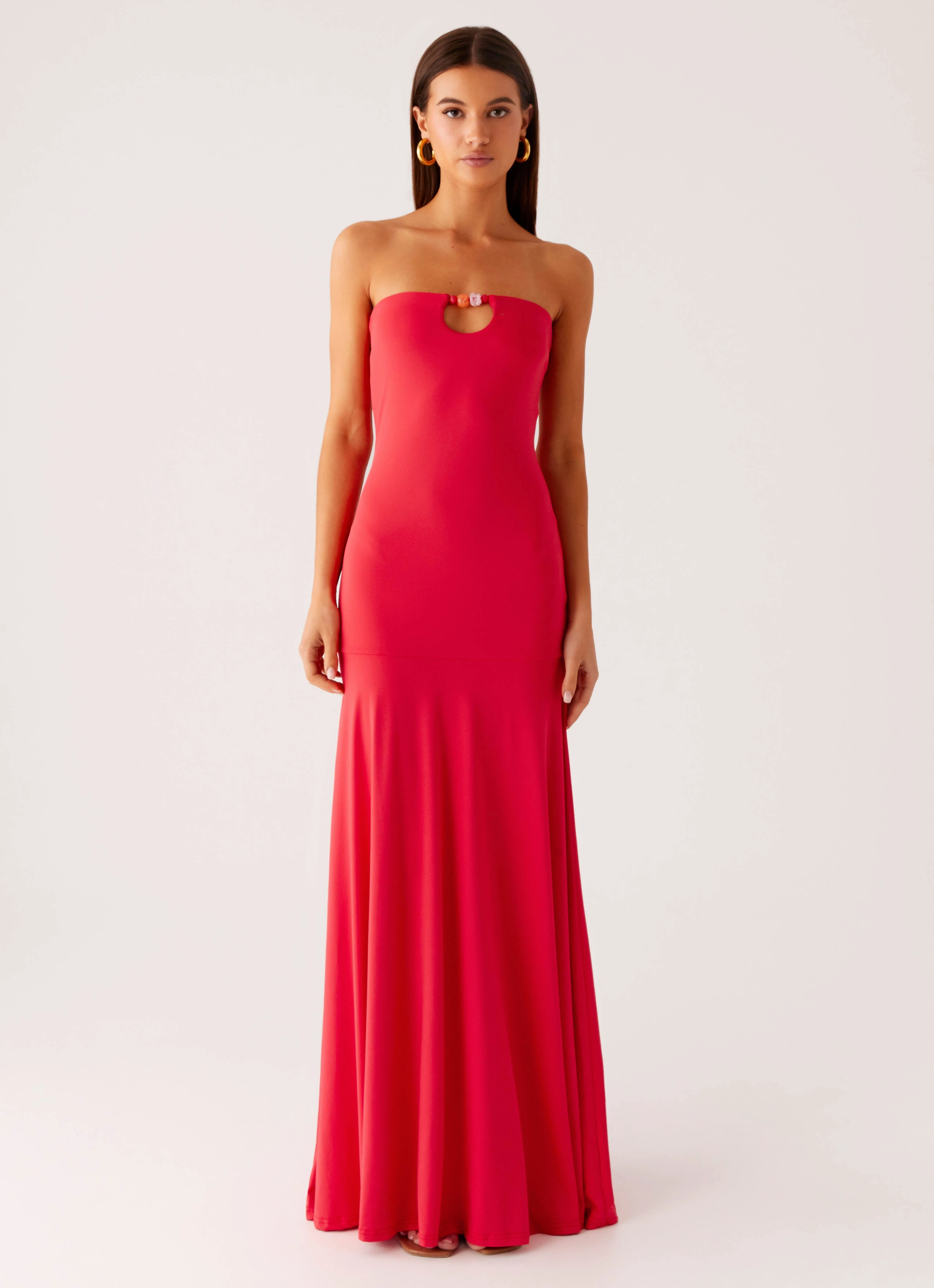 Soft Vibe Hurts Like Hell Maxi Dress - Pink
