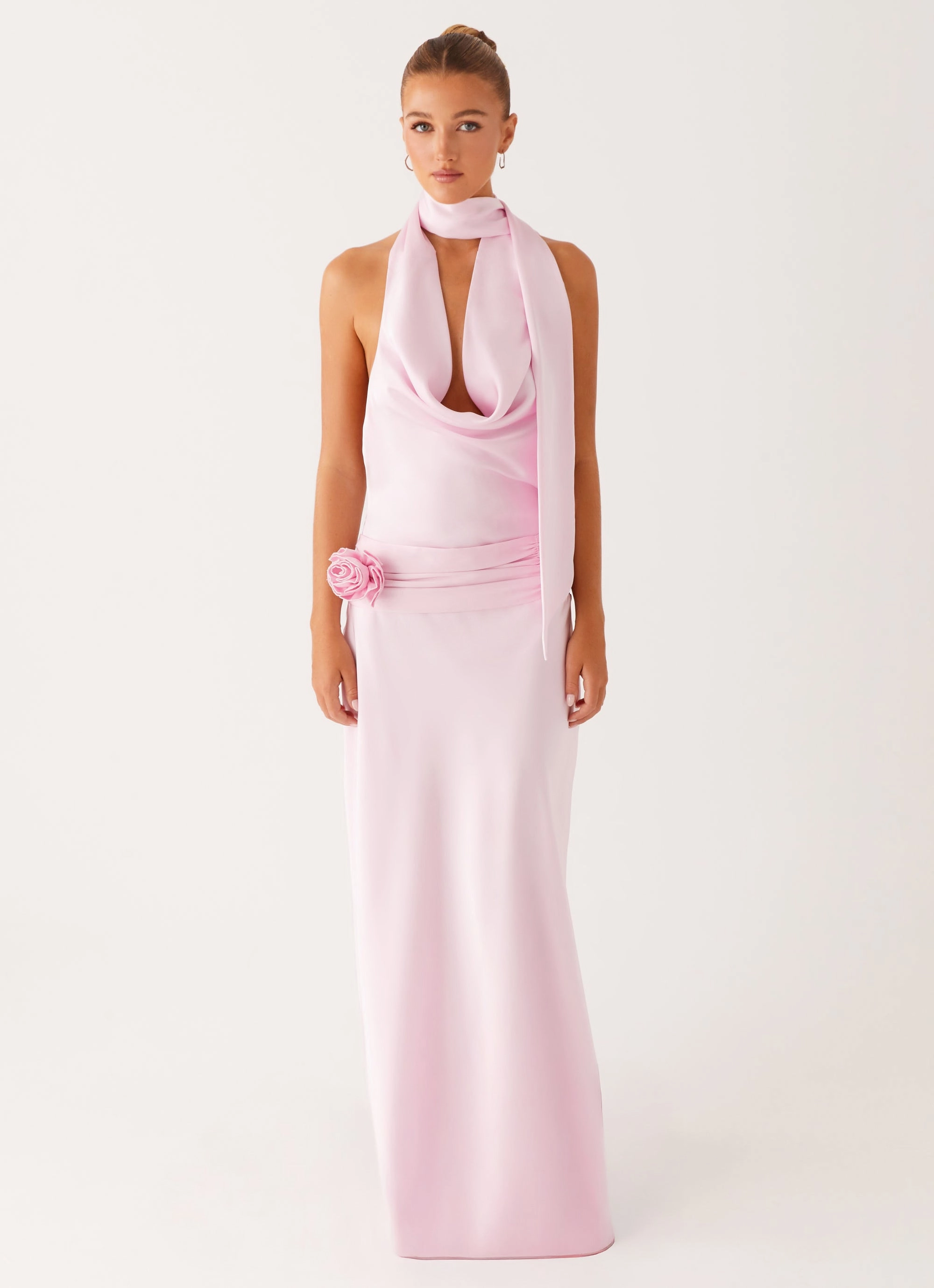 Timeless office dress Imani Maxi Dress - Pink