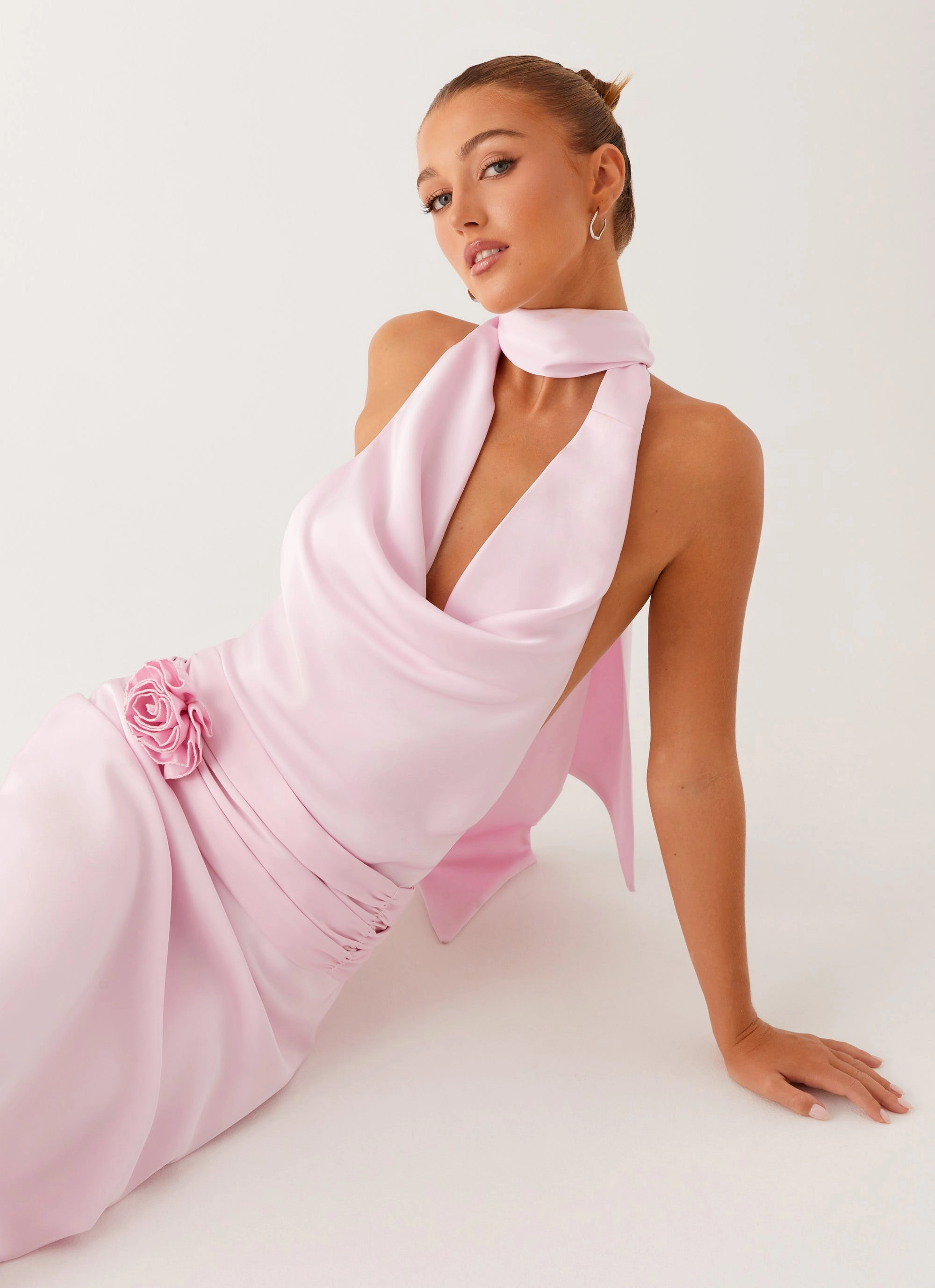 Formal Look Imani Maxi Dress - Pink