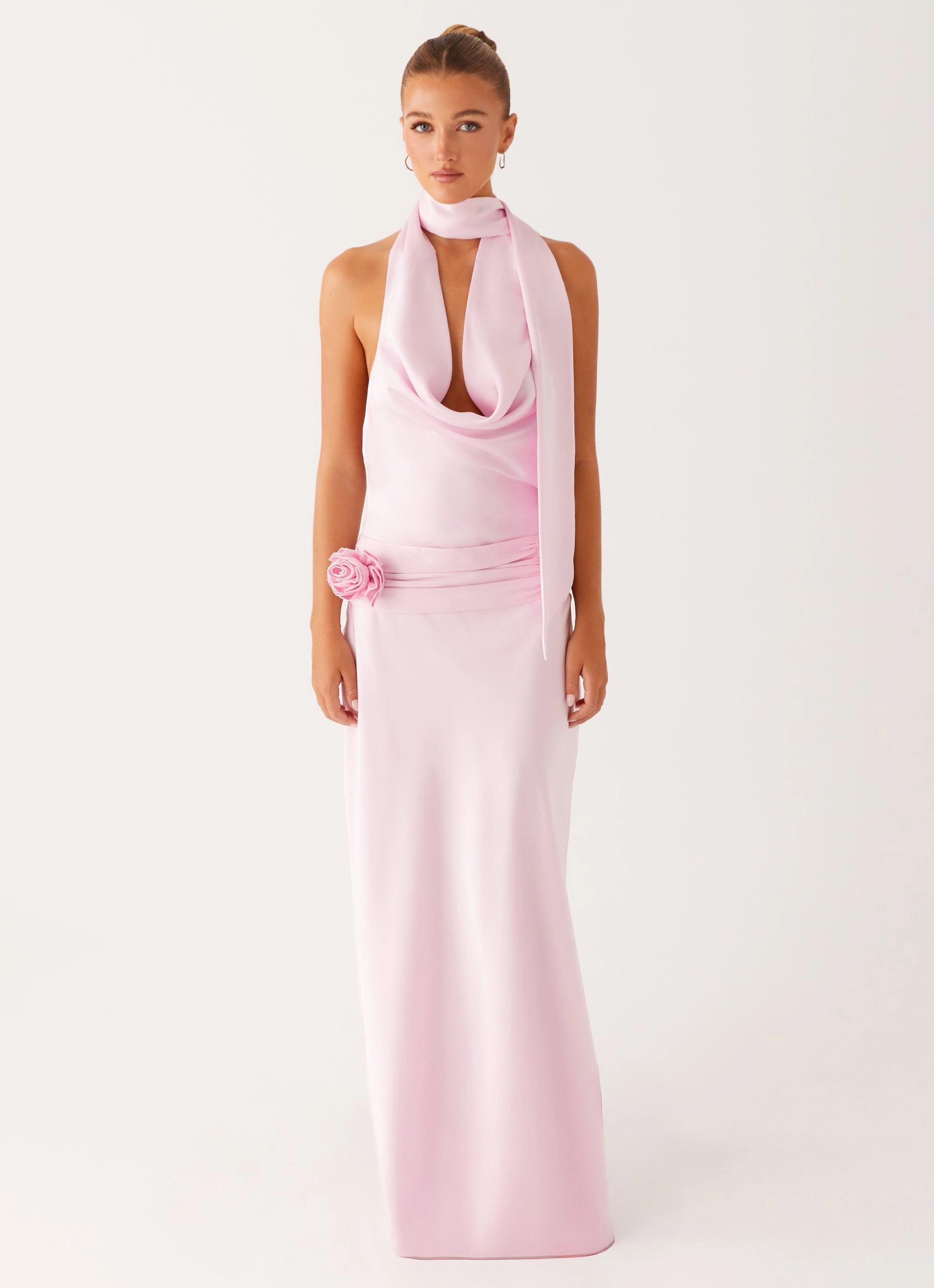 Bold Design Casual Chic Wear Imani Maxi Dress - Pink