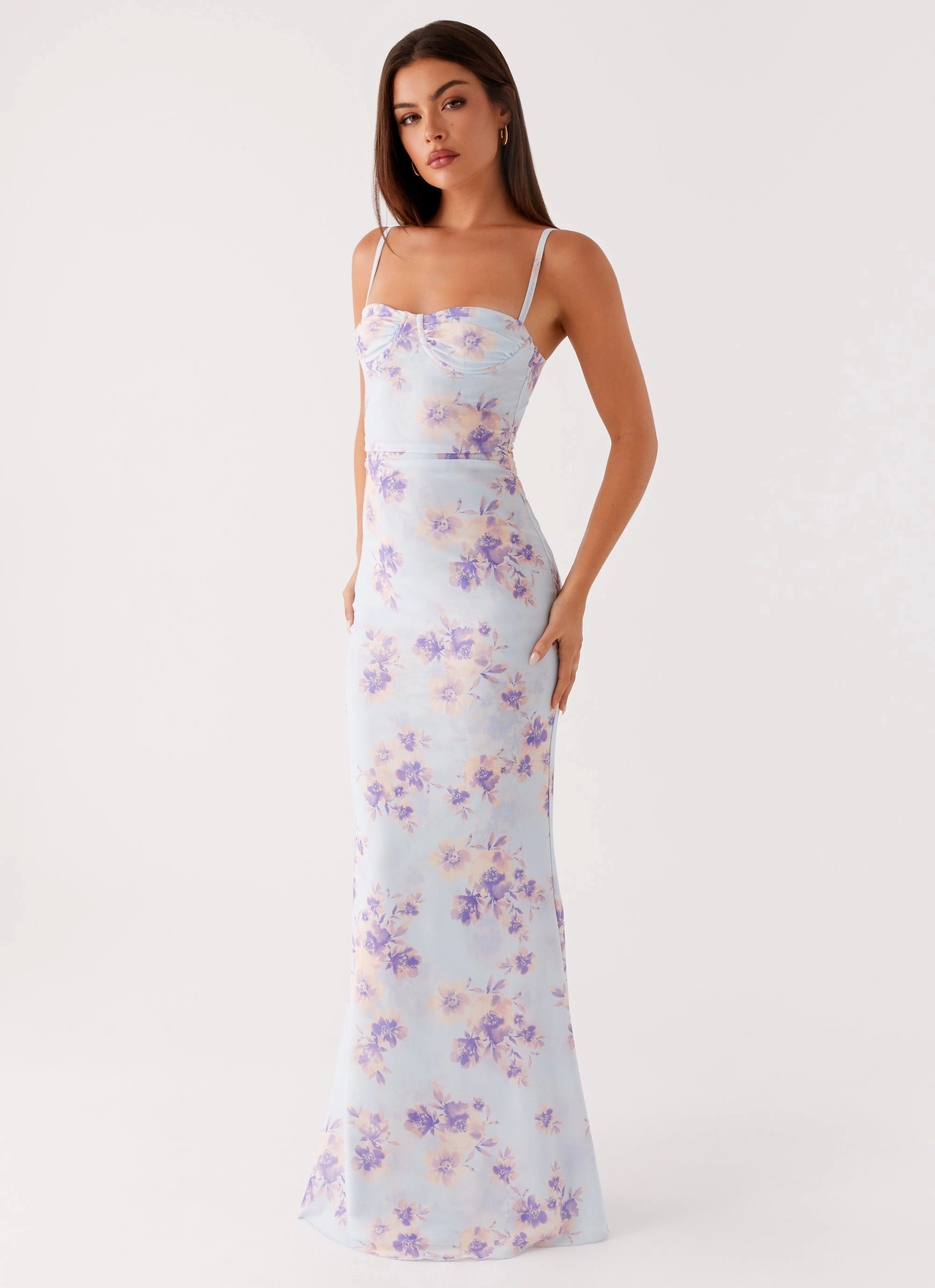Impress Maxi Dress - Print Sporty Look Coastal Soft