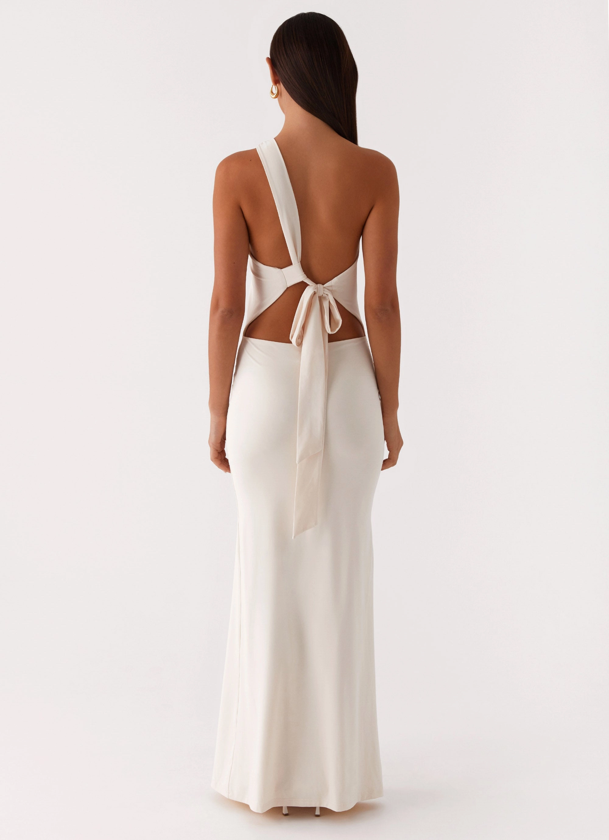 Modern Edge Infinity Maxi Dress - Ivory