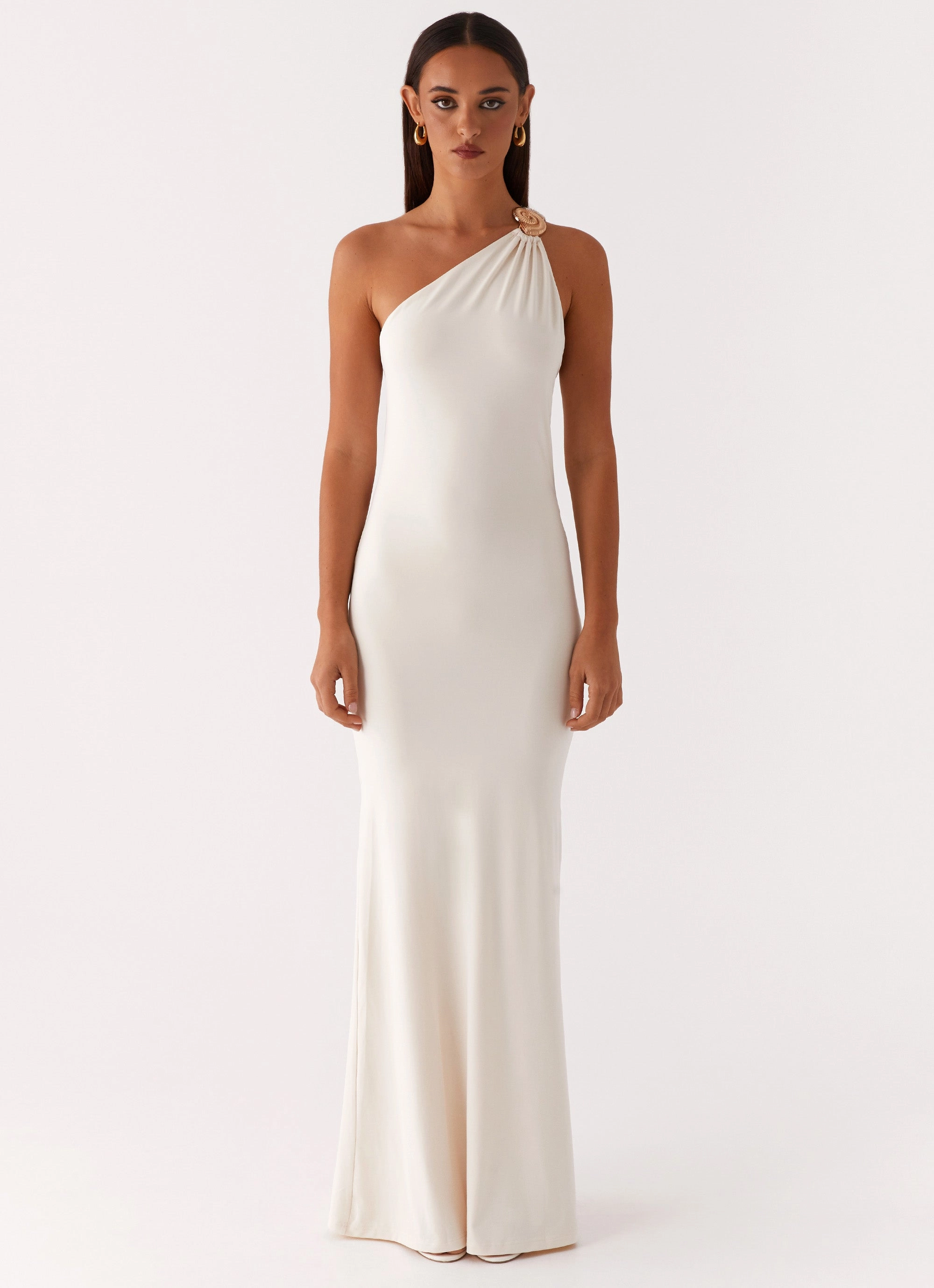 Shared Glow Relax Feel Infinity Maxi Dress - Ivory