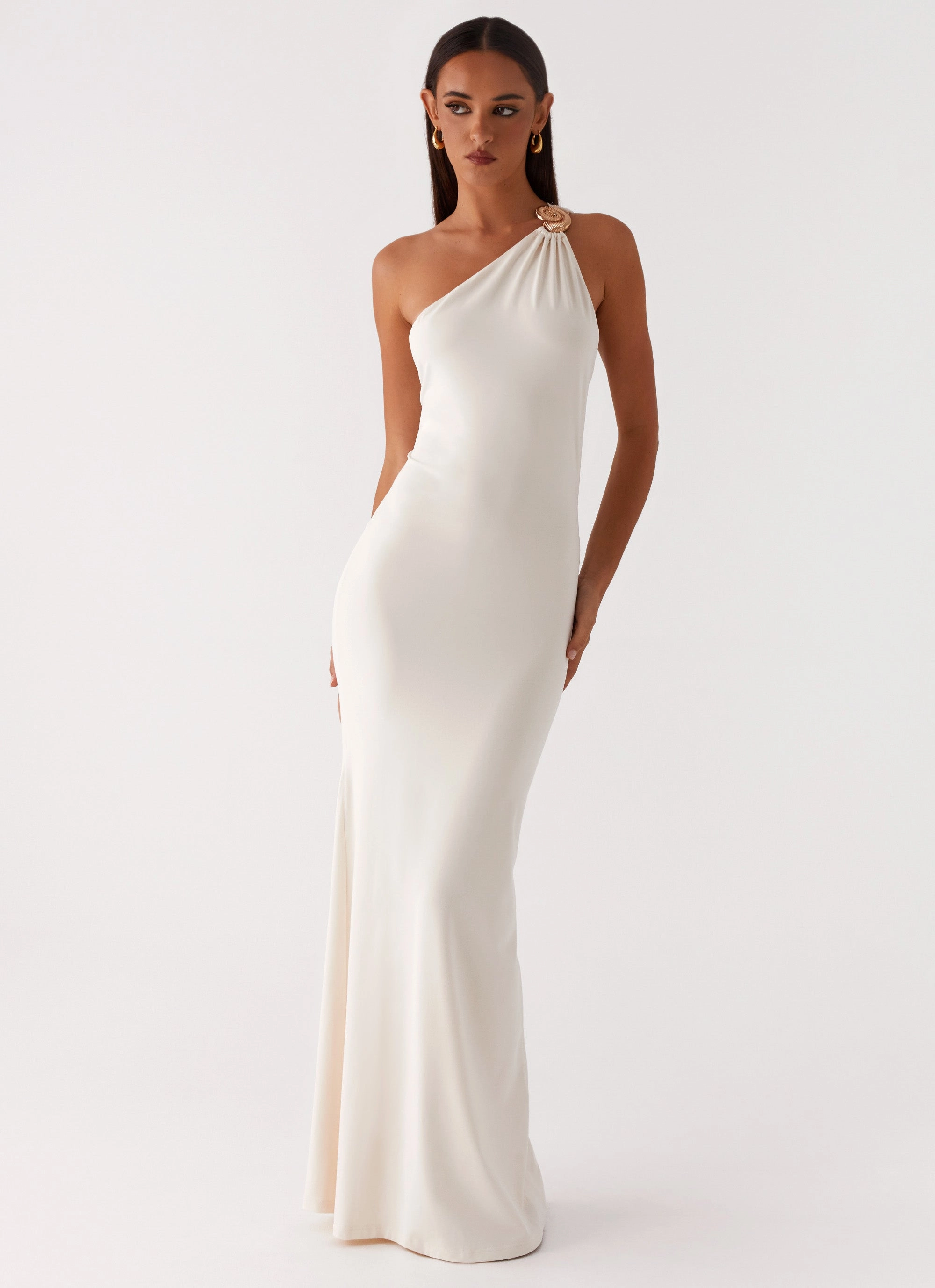 Infinity Maxi Dress - Ivory Chill Comfort