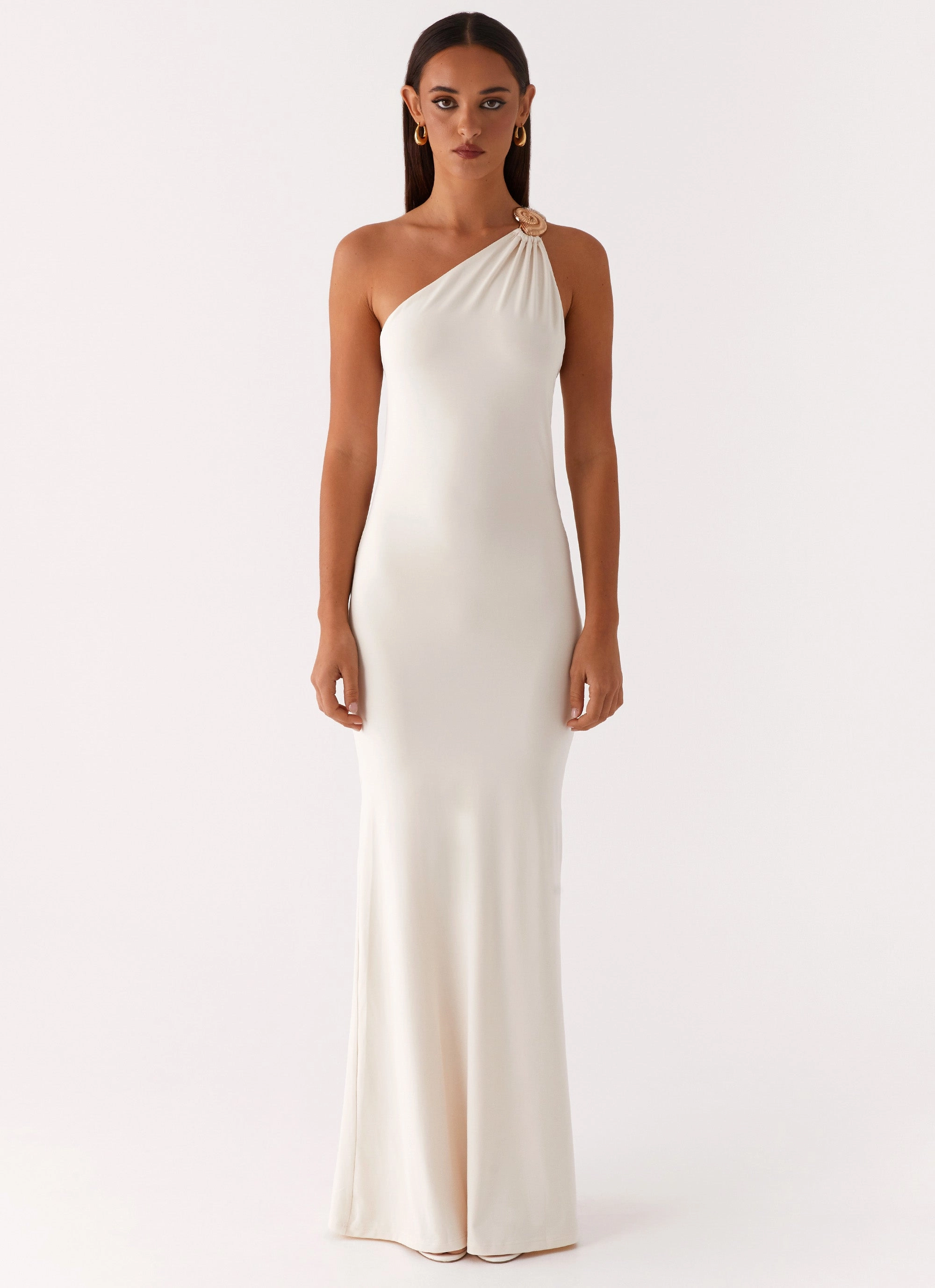 Cute Glow Outfit Core Infinity Maxi Dress - Ivory