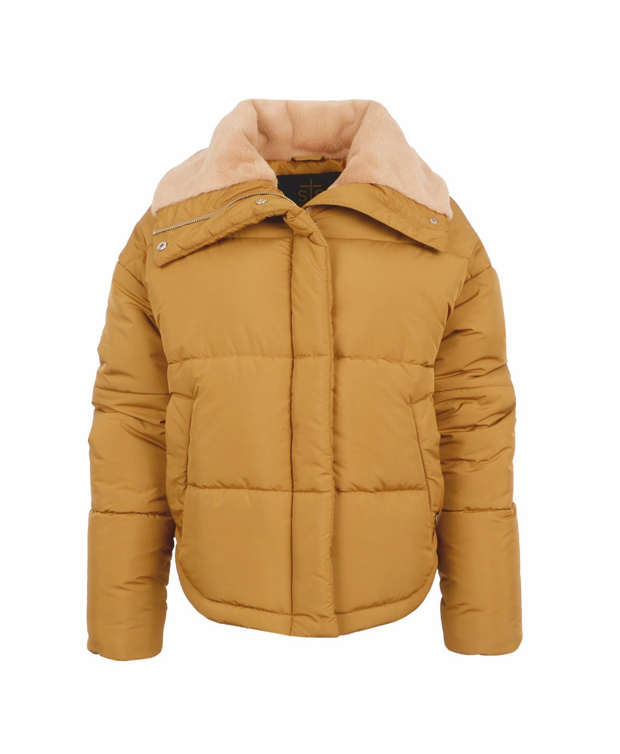 STS Ranchwear Womens Nova Camel 100% Polyester Insulated Jacket Ergonomic Tailoring Abrasion Resistant Surface