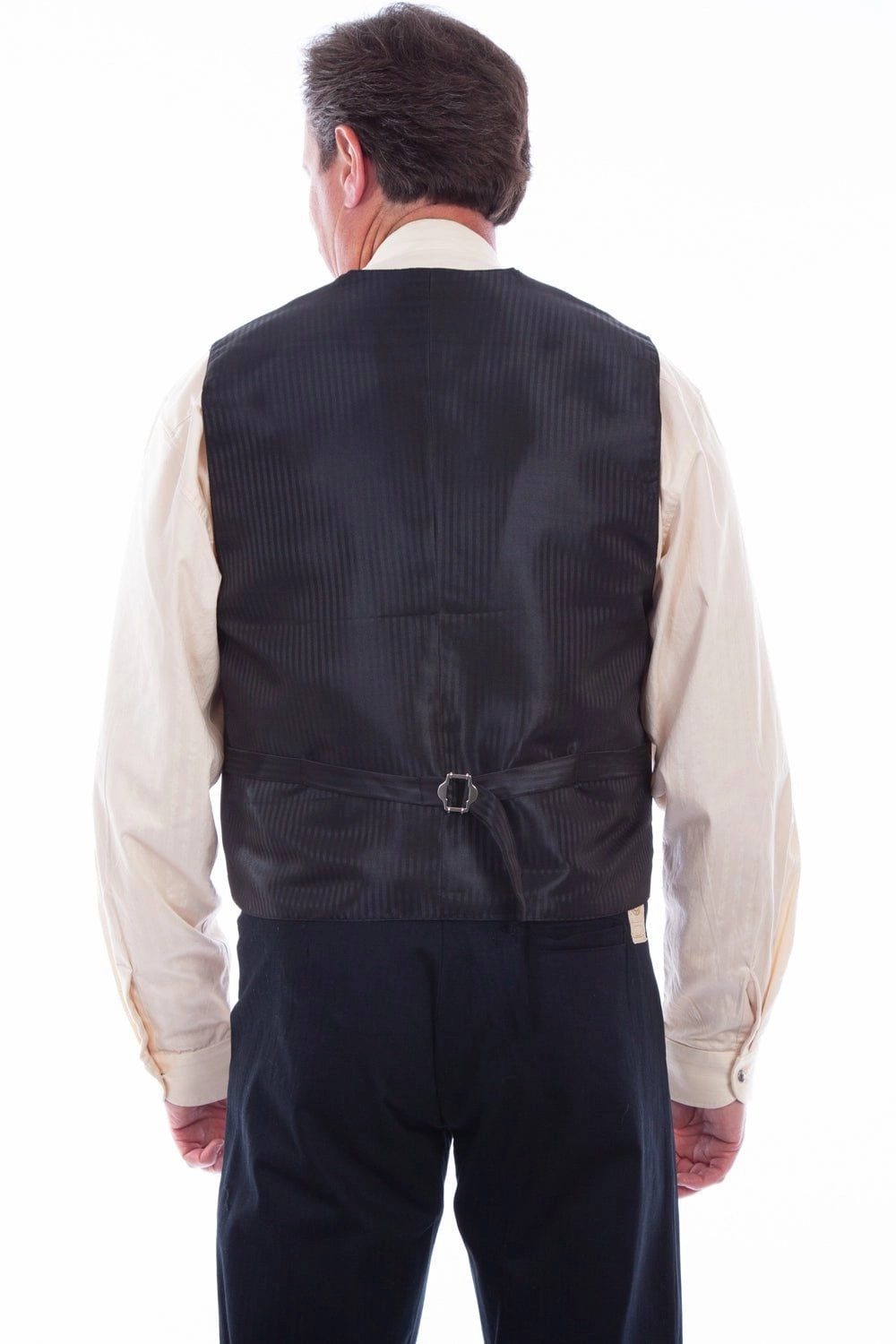 Rainy Day Option MoistureWicking Technology Scully Mens Pewter Polyester Distinguished Vest