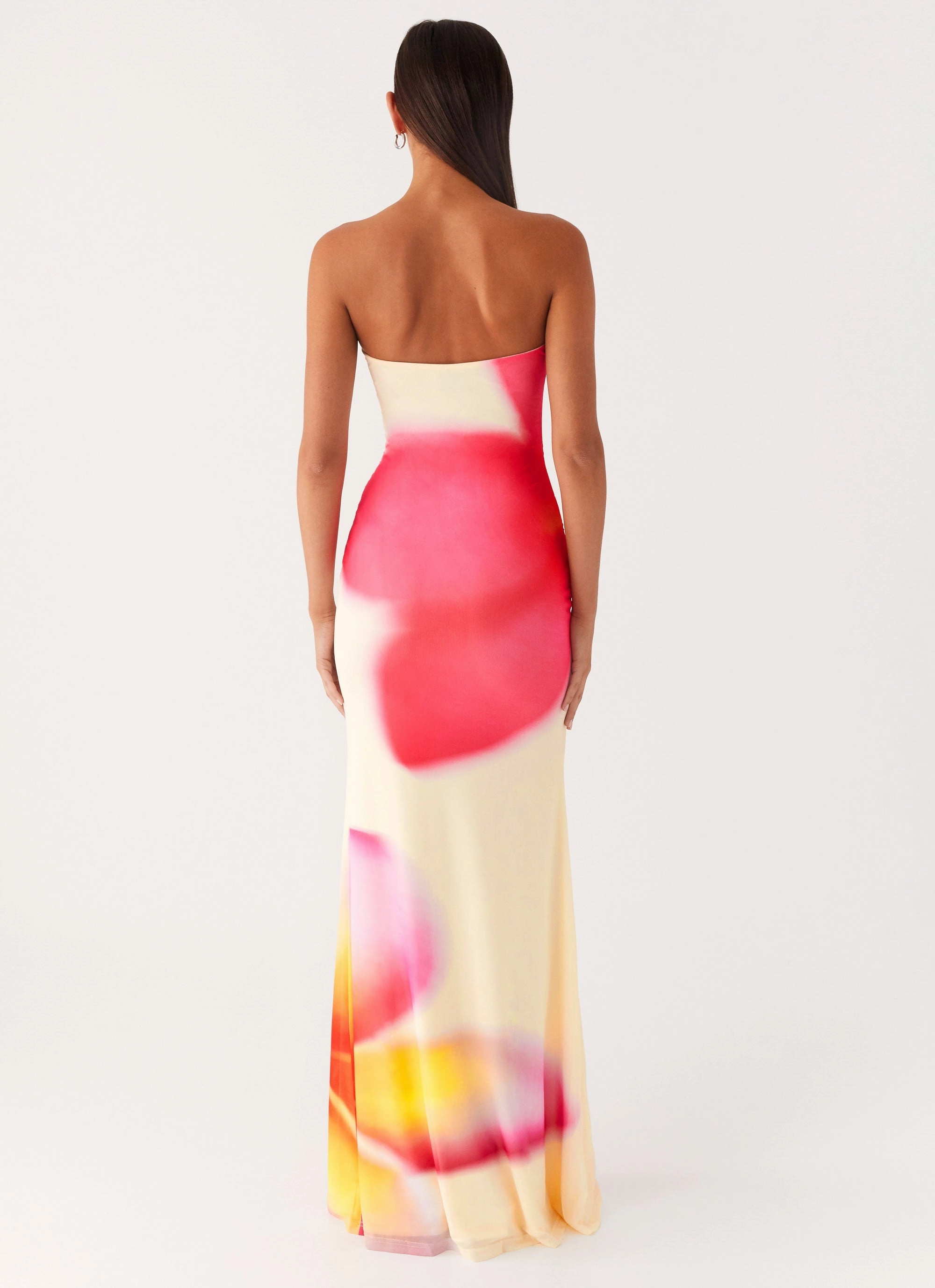 Iroha Strapless Maxi Dress - Frangipani Yellow Best-Seller Airy Comfort