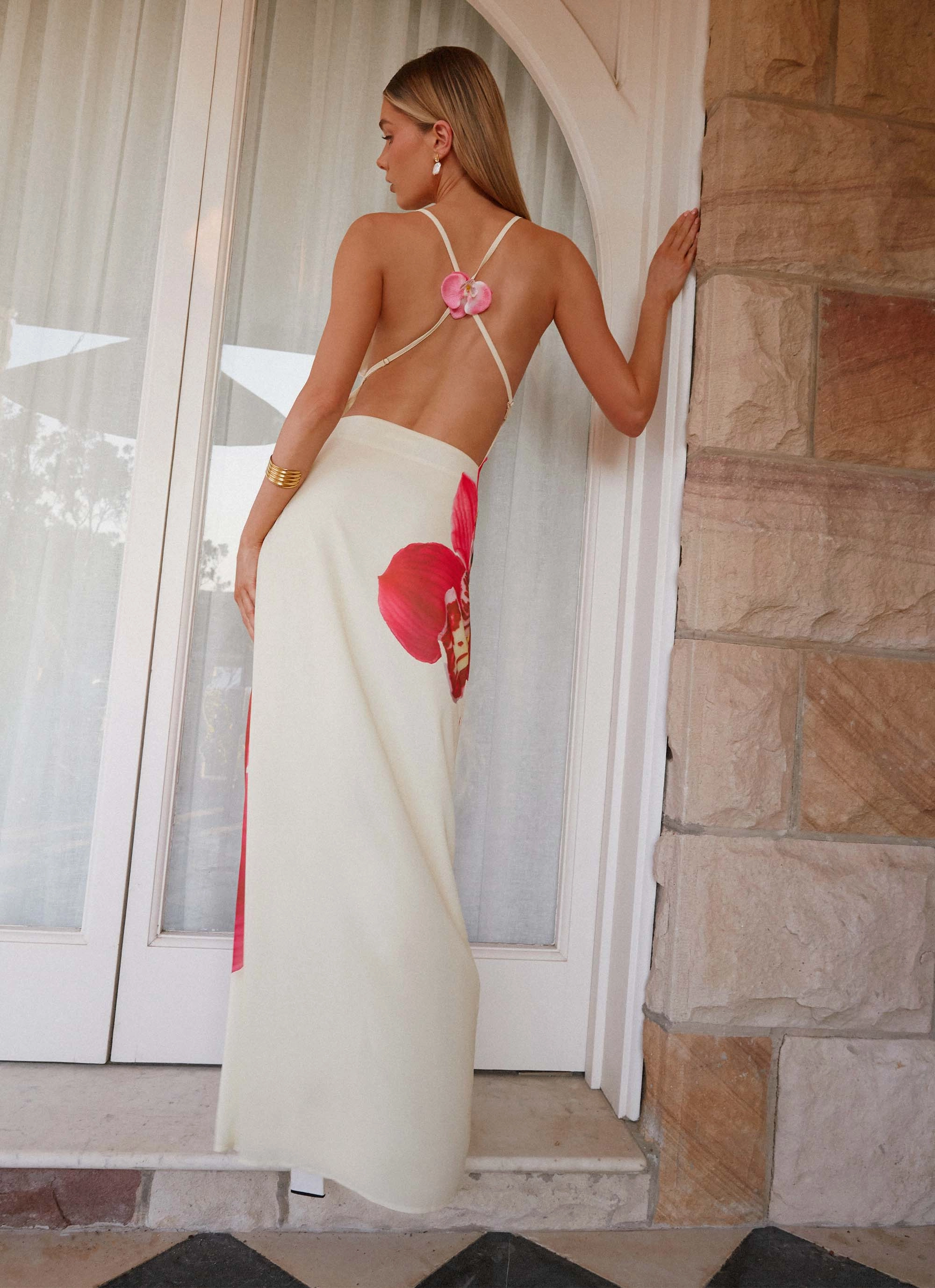 Island Girl Maxi Dress - Yellow Street Edge Relaxed-fit