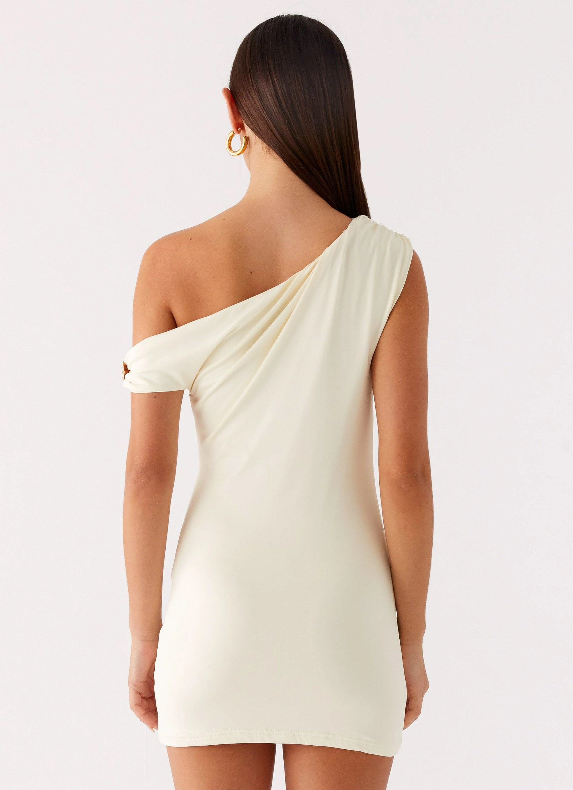 Island Time Mini Dress - Yellow Luxury Feel Comfort and style