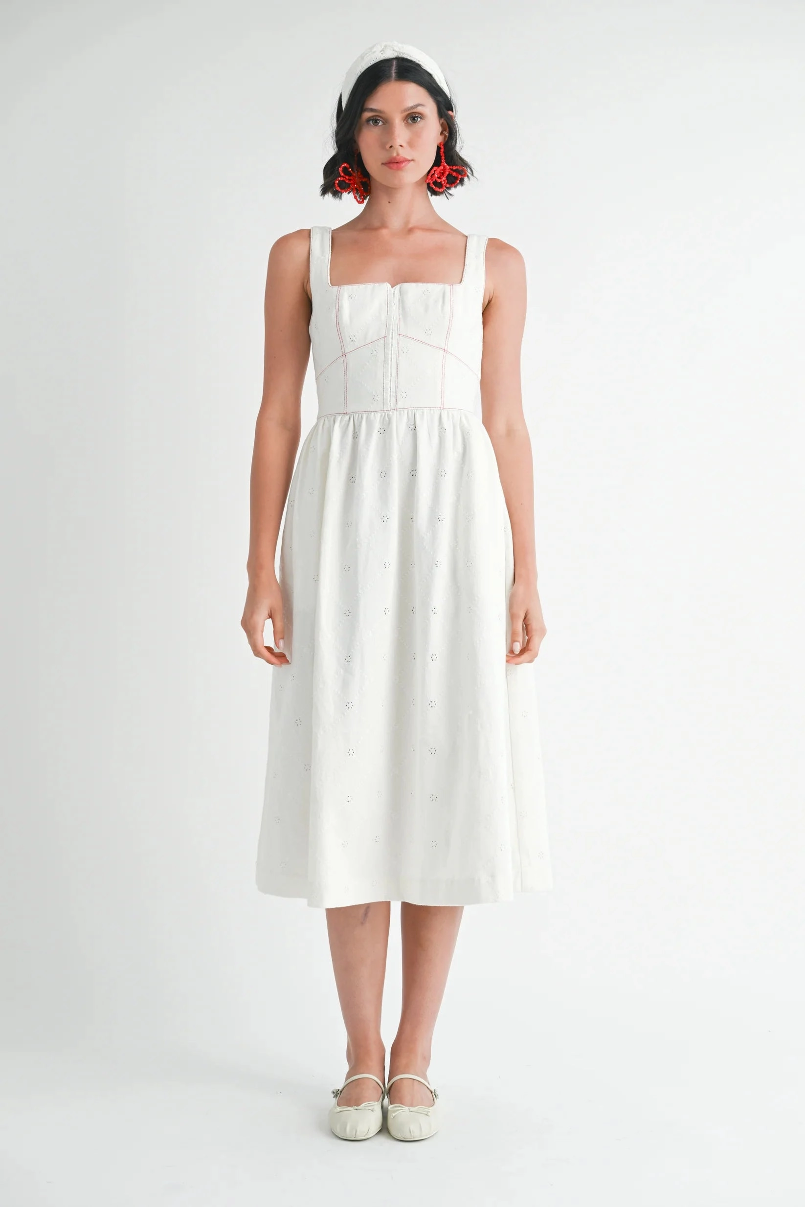 Durable-Fabric Isolde Midi Dress