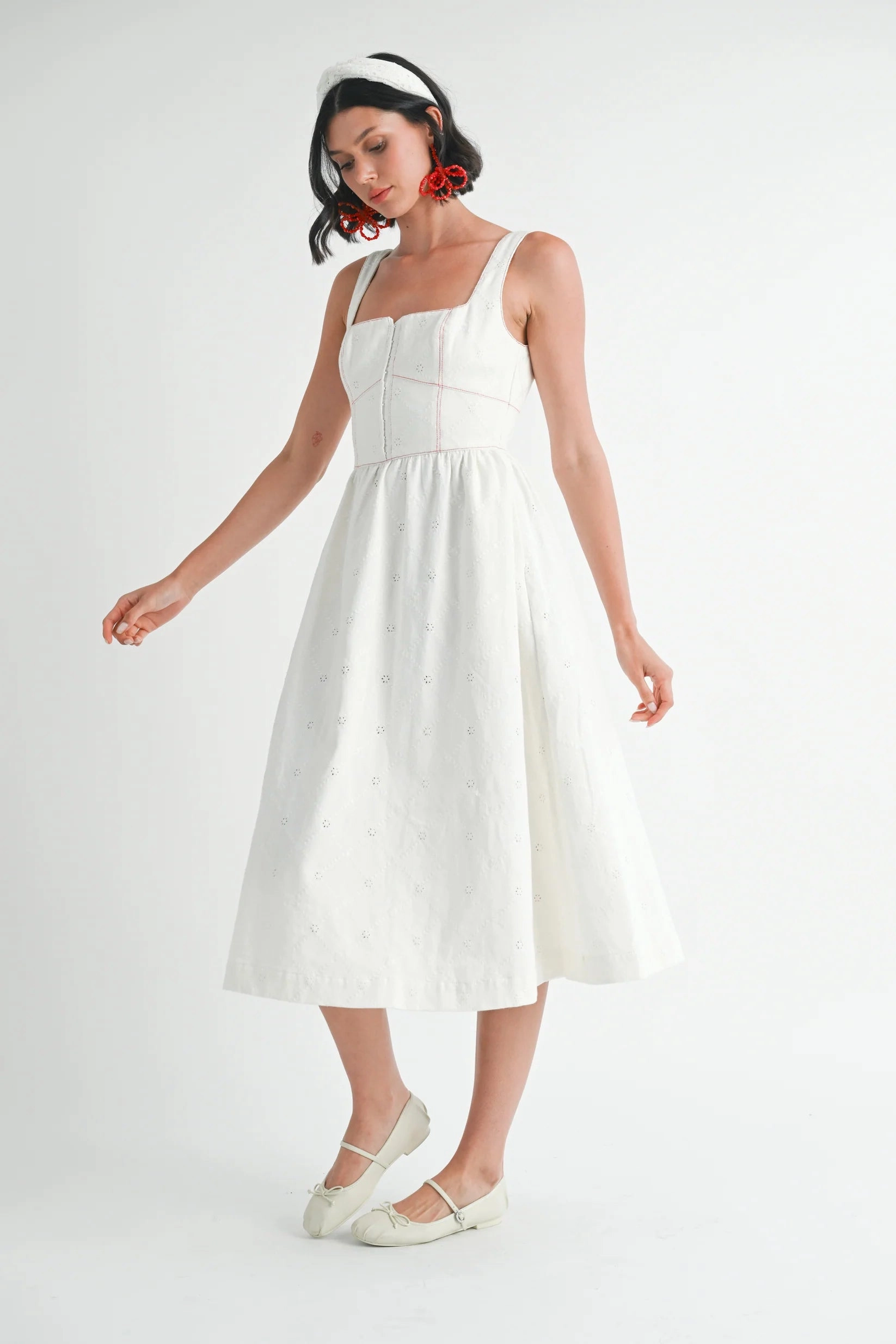 Isolde Midi Dress Lounge Vibe